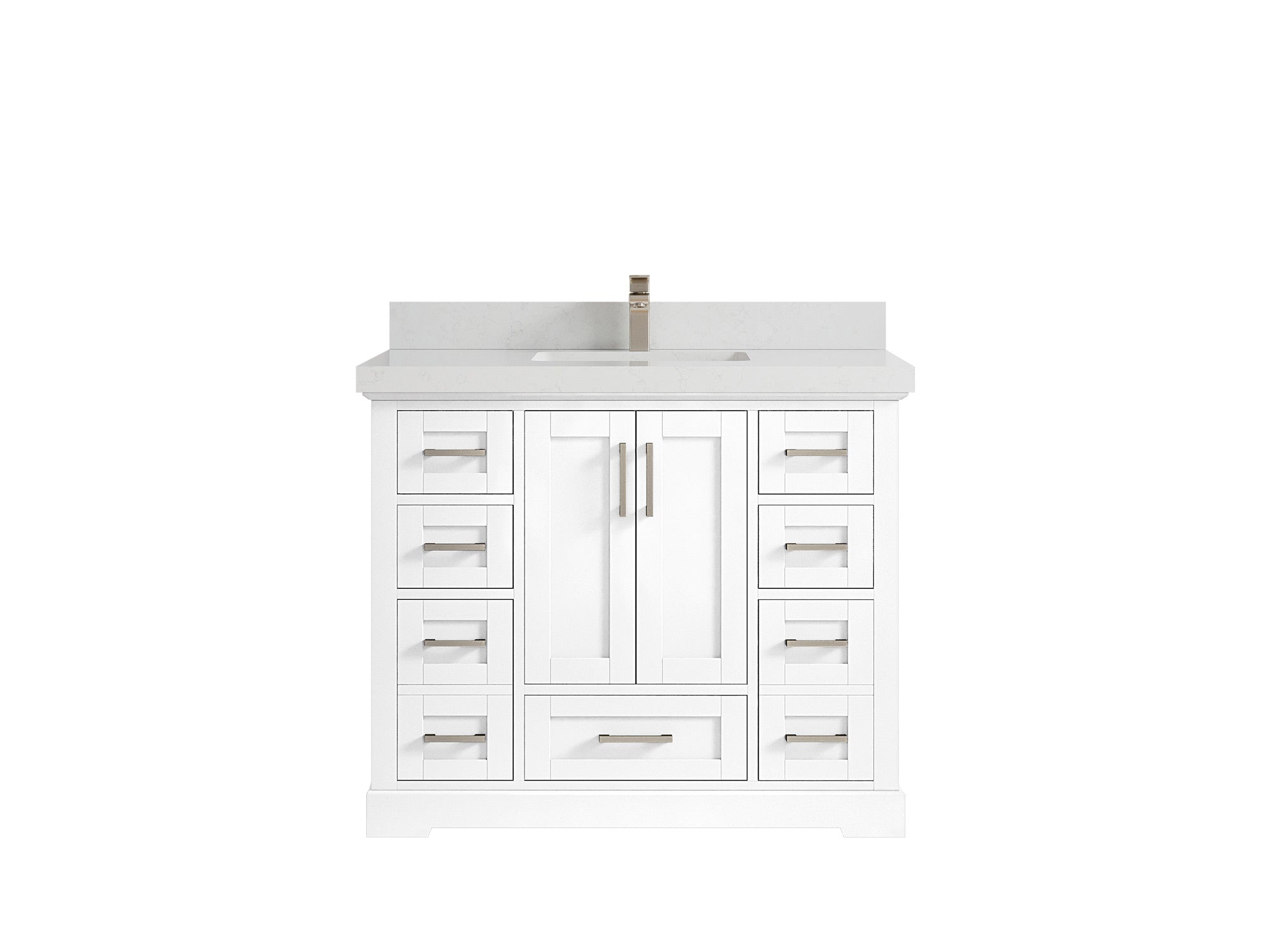 Boston 42 in. W x 22 in. D Single Sink Bathroom Vanity - Willow Bath and Vanity