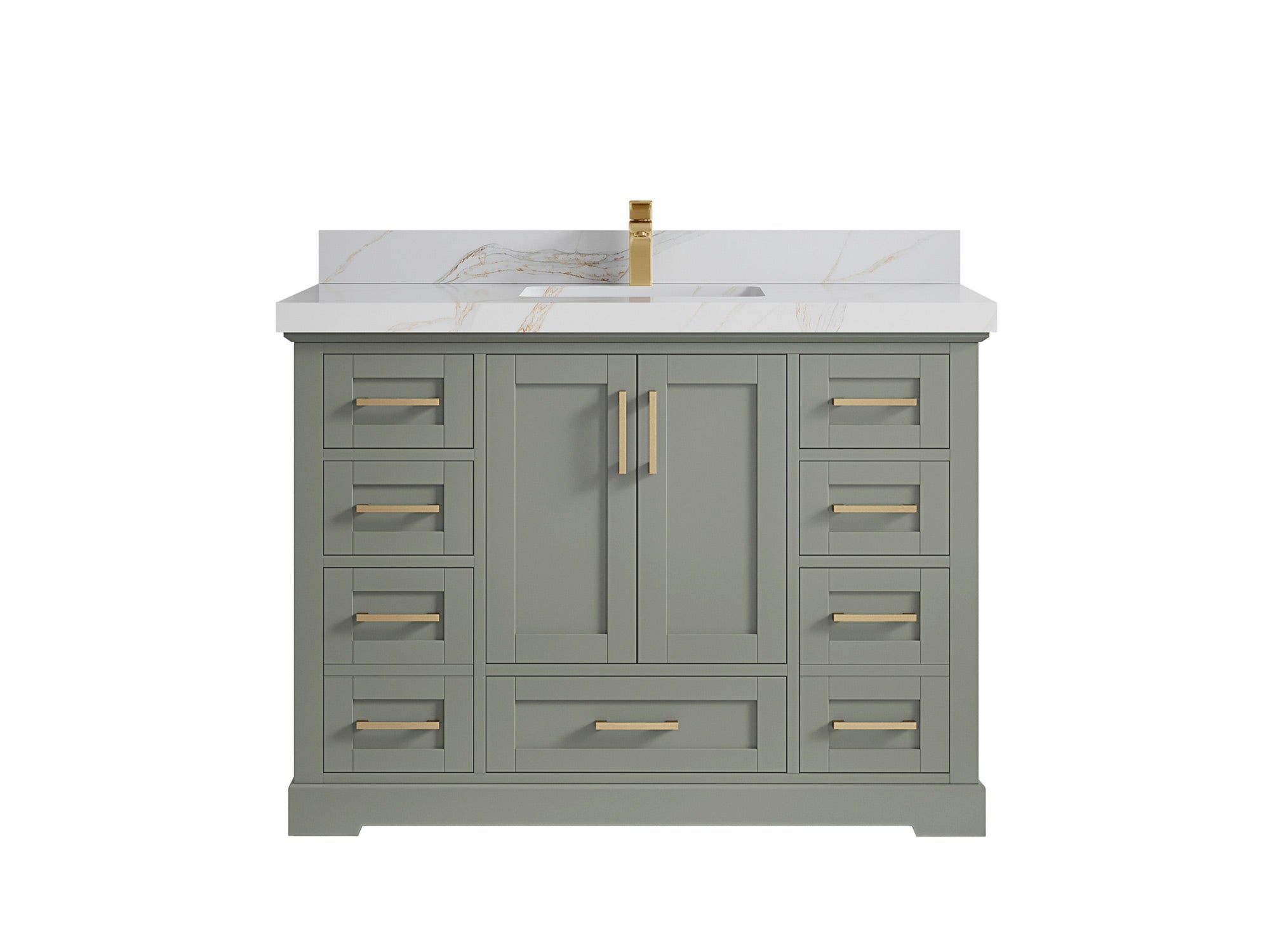 Boston 48 in. W x 22 in. D Single Sink Bathroom Vanity - Willow Bath and Vanity