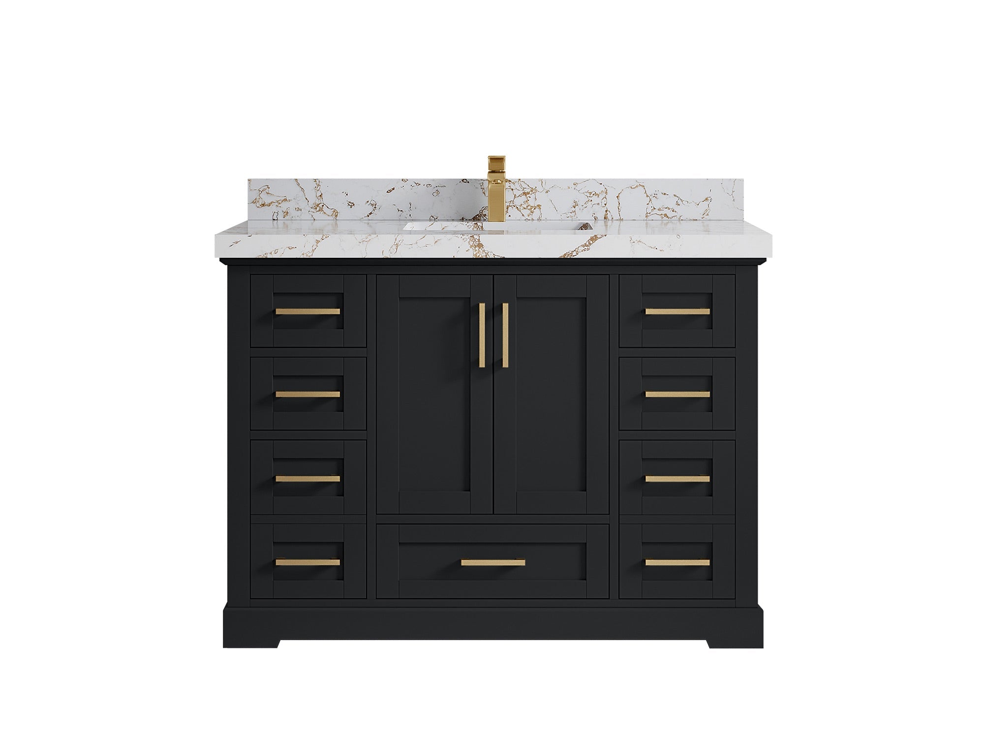 Boston 48 in. W x 22 in. D Single Sink Bathroom Vanity - Willow Bath and Vanity