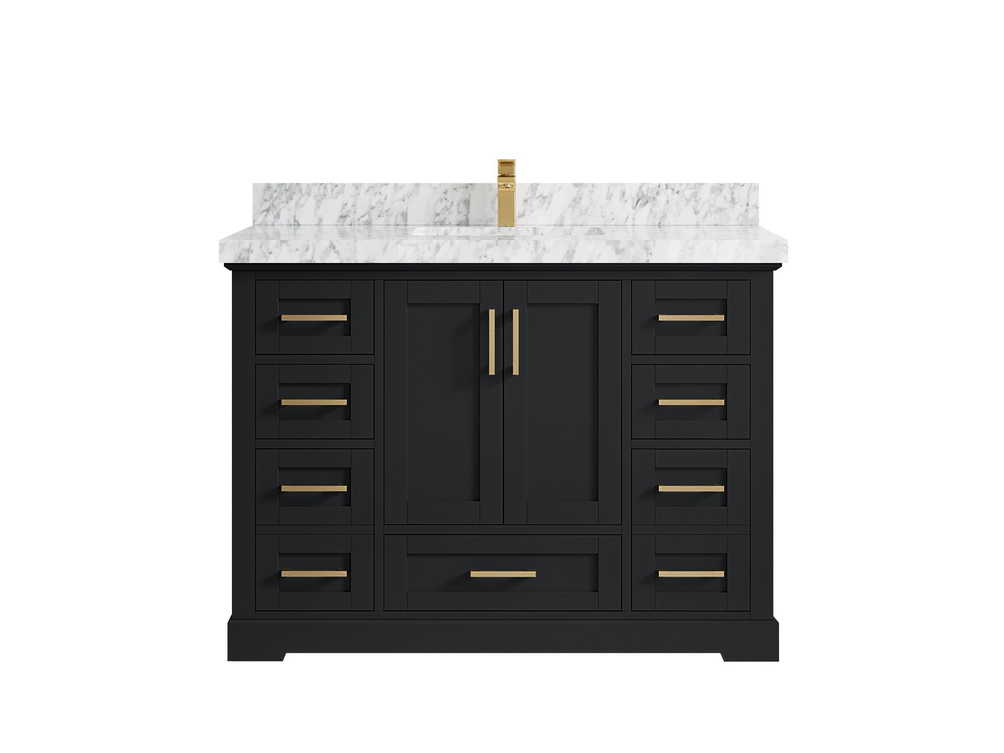 Boston 48 in. W x 22 in. D Single Sink Bathroom Vanity - Willow Bath and Vanity