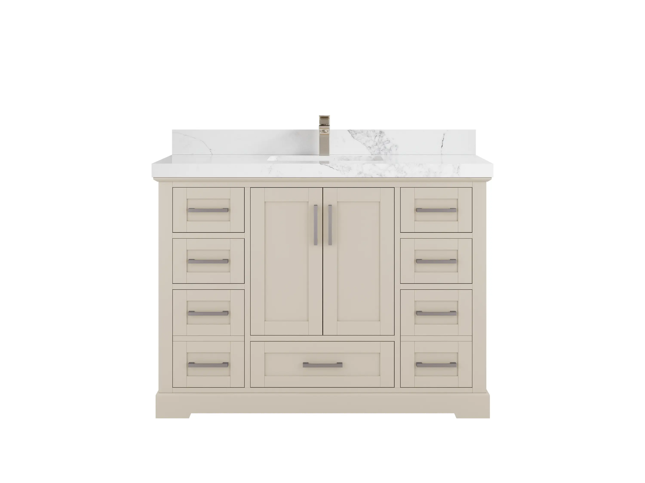 Boston 48 in. W x 22 in. D Single Sink Bathroom Vanity - Willow Bath and Vanity