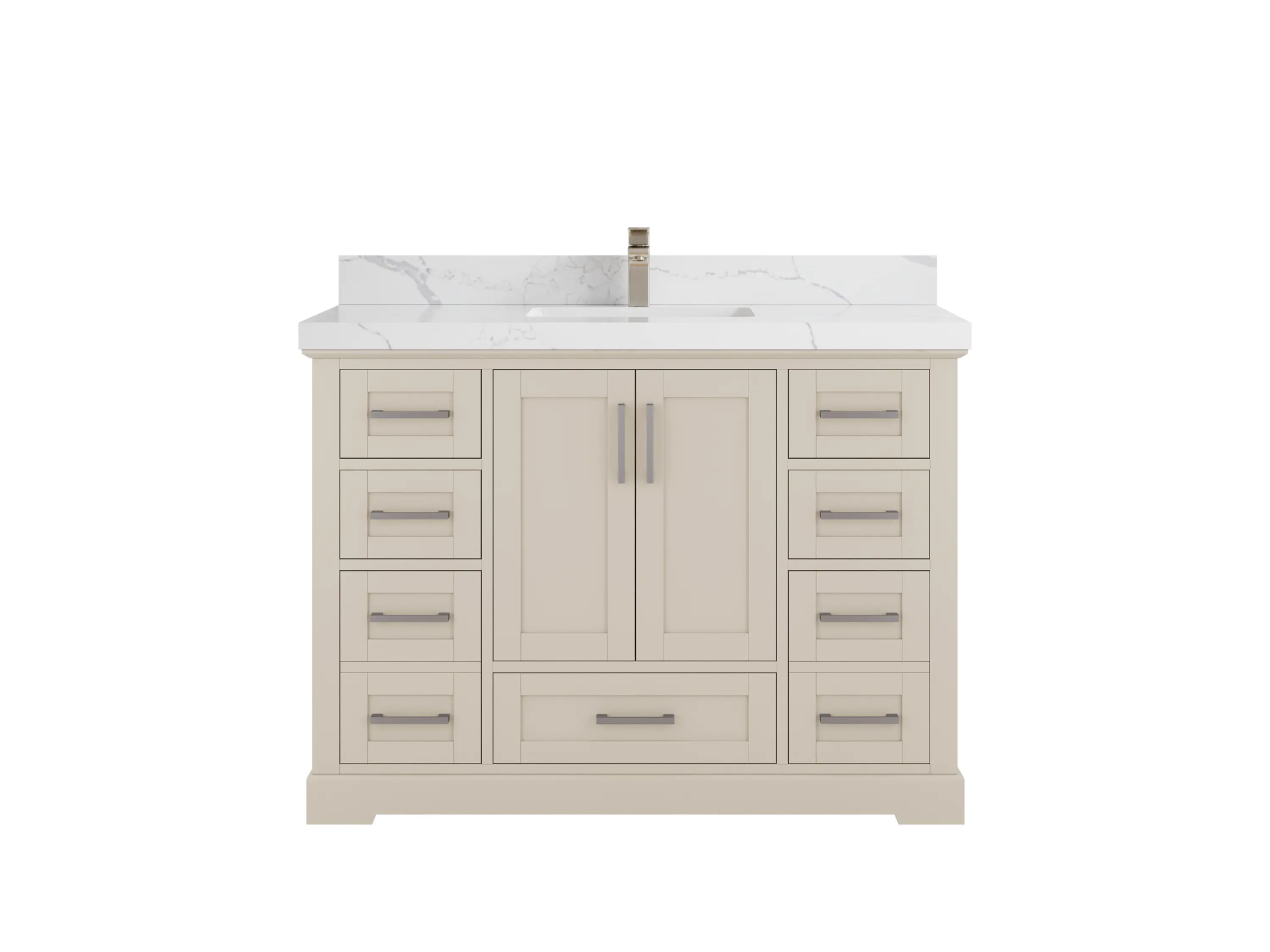 Boston 48 in. W x 22 in. D Single Sink Bathroom Vanity - Willow Bath and Vanity