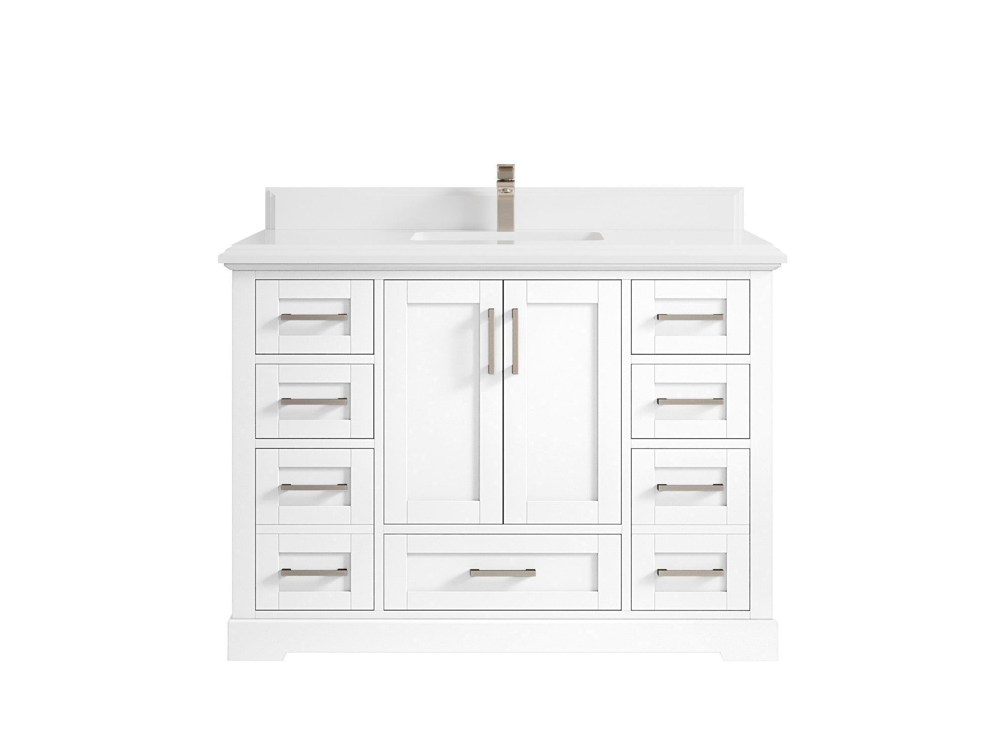 Boston 48 in. W x 22 in. D Single Sink Bathroom Vanity - Willow Bath and Vanity