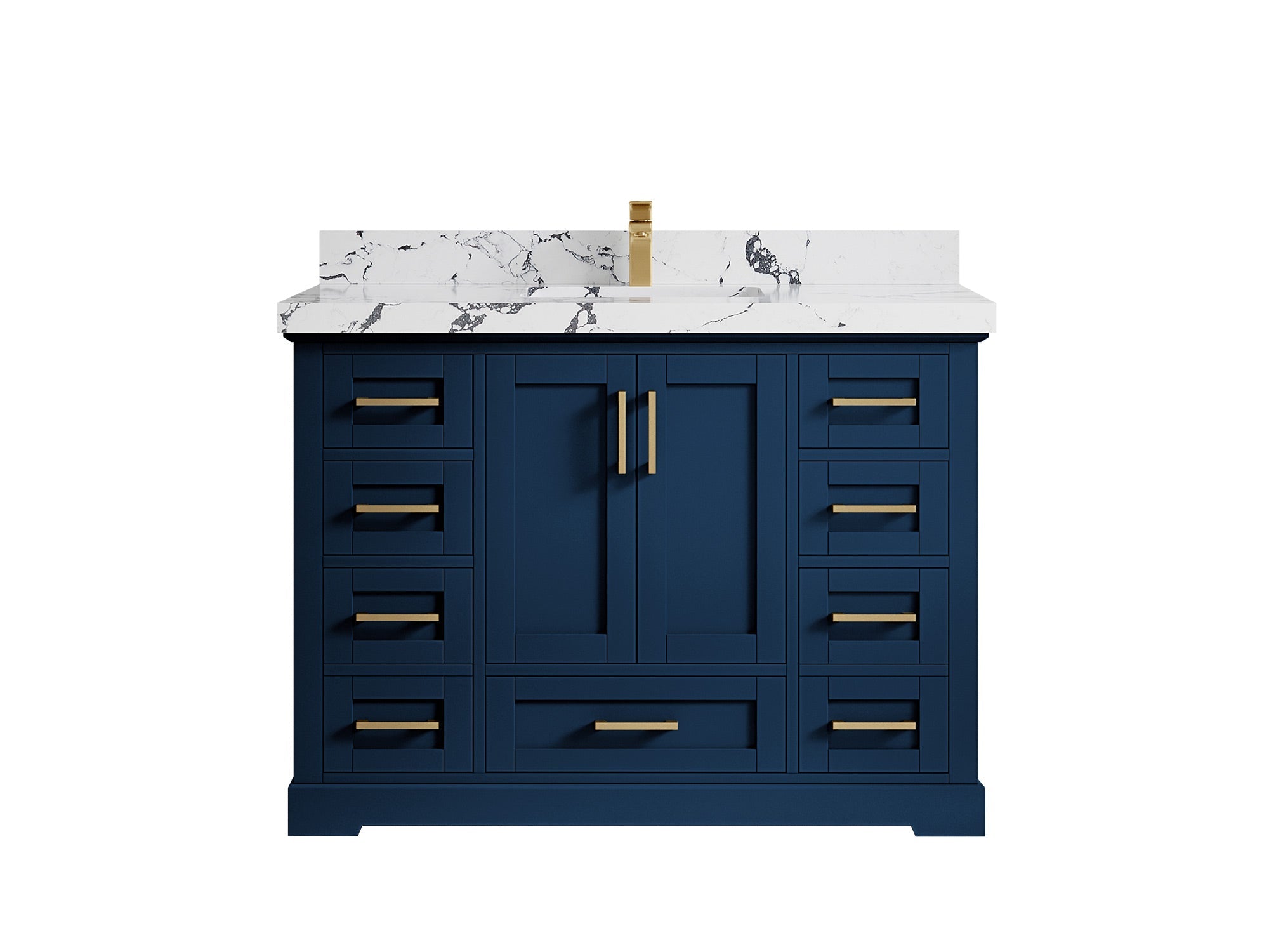 Boston 48 in. W x 22 in. D Single Sink Bathroom Vanity - Willow Bath and Vanity
