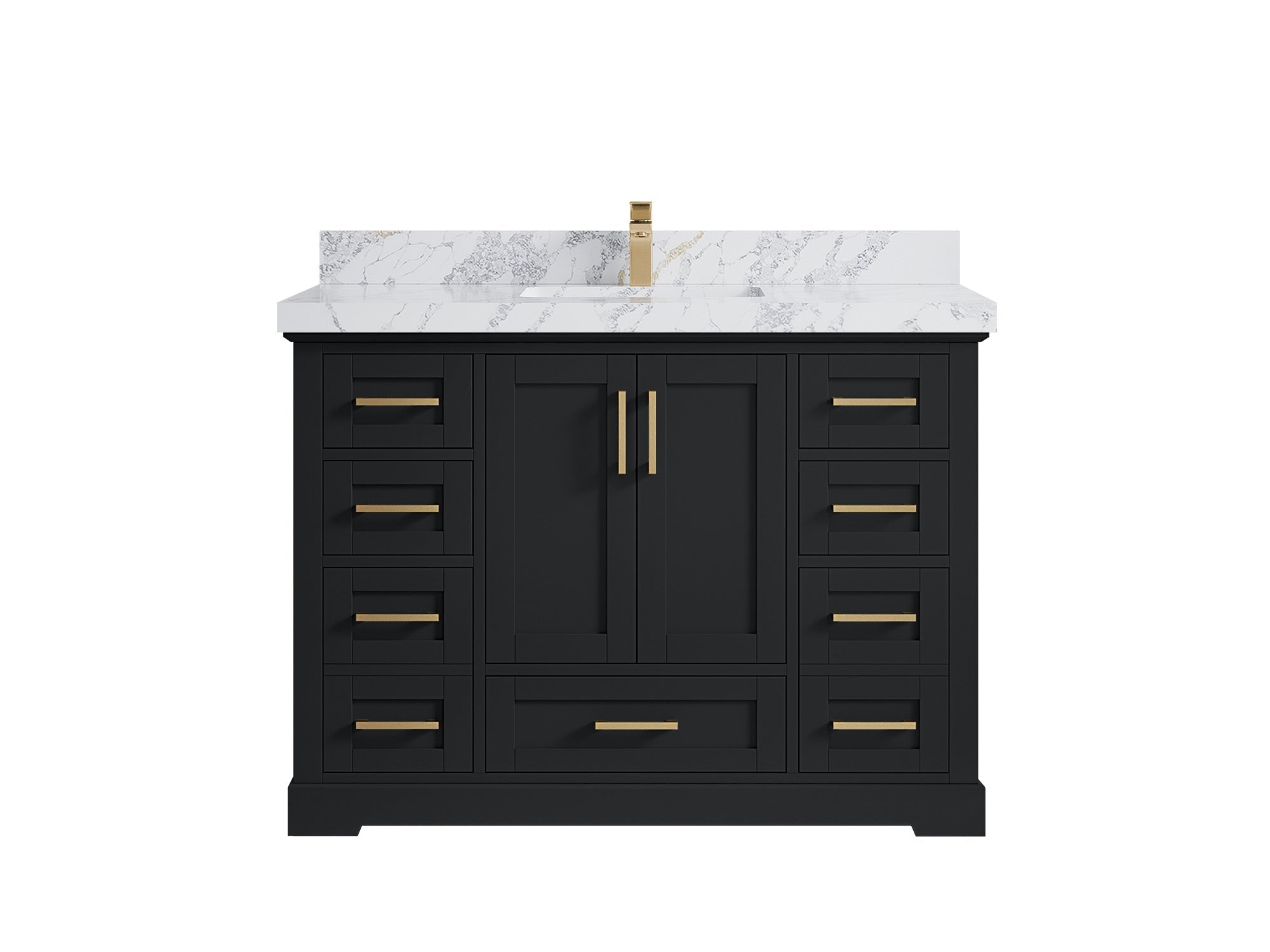 Boston 48 in. W x 22 in. D Single Sink Bathroom Vanity - Willow Bath and Vanity