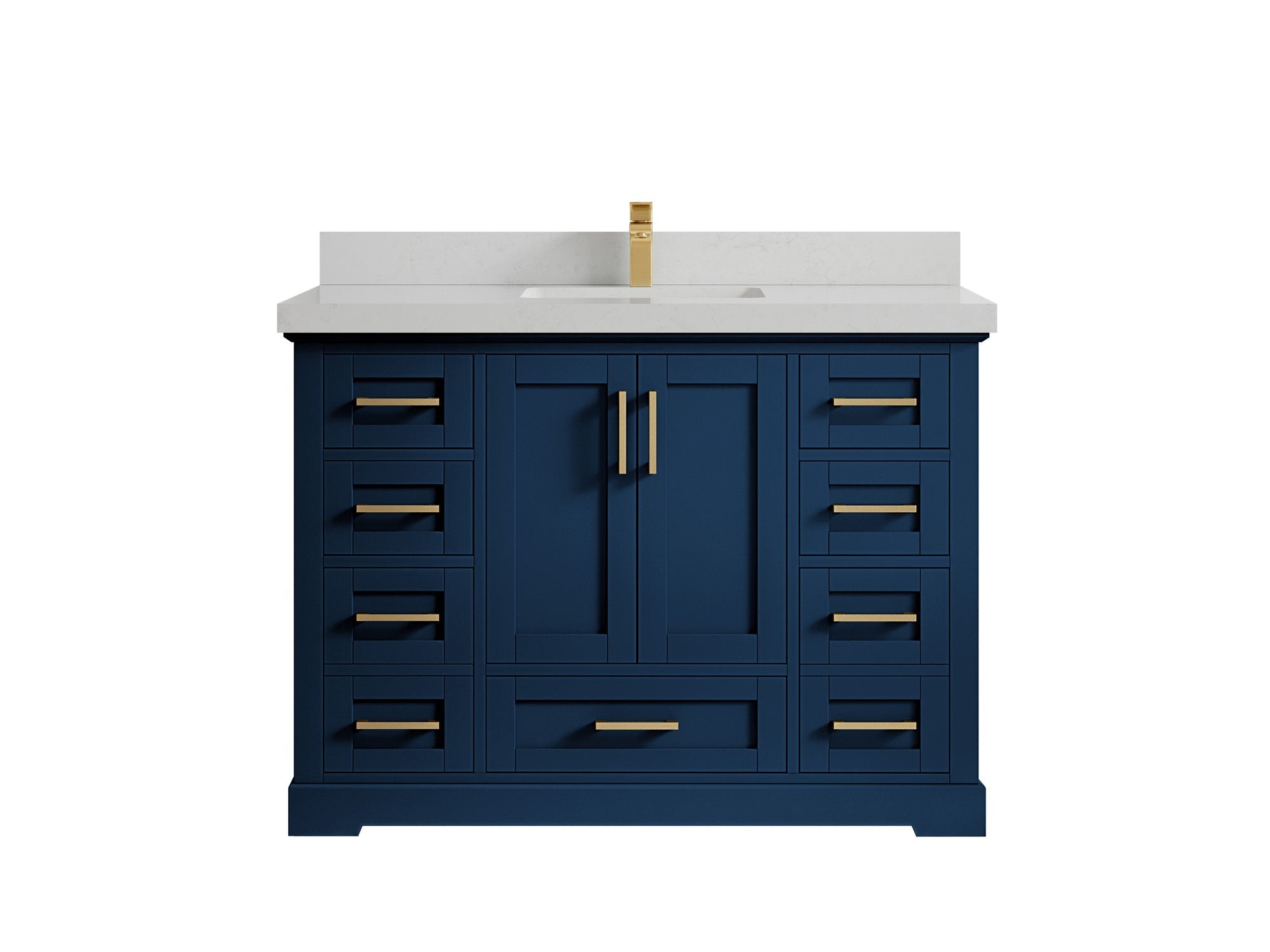 Boston 48 in. W x 22 in. D Single Sink Bathroom Vanity - Willow Bath and Vanity