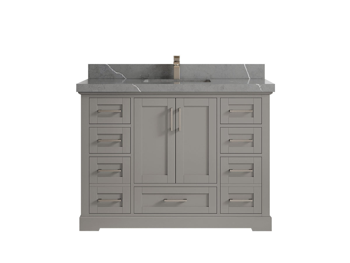 Boston 48 in. W x 22 in. D Single Sink Bathroom Vanity - Willow Bath and Vanity