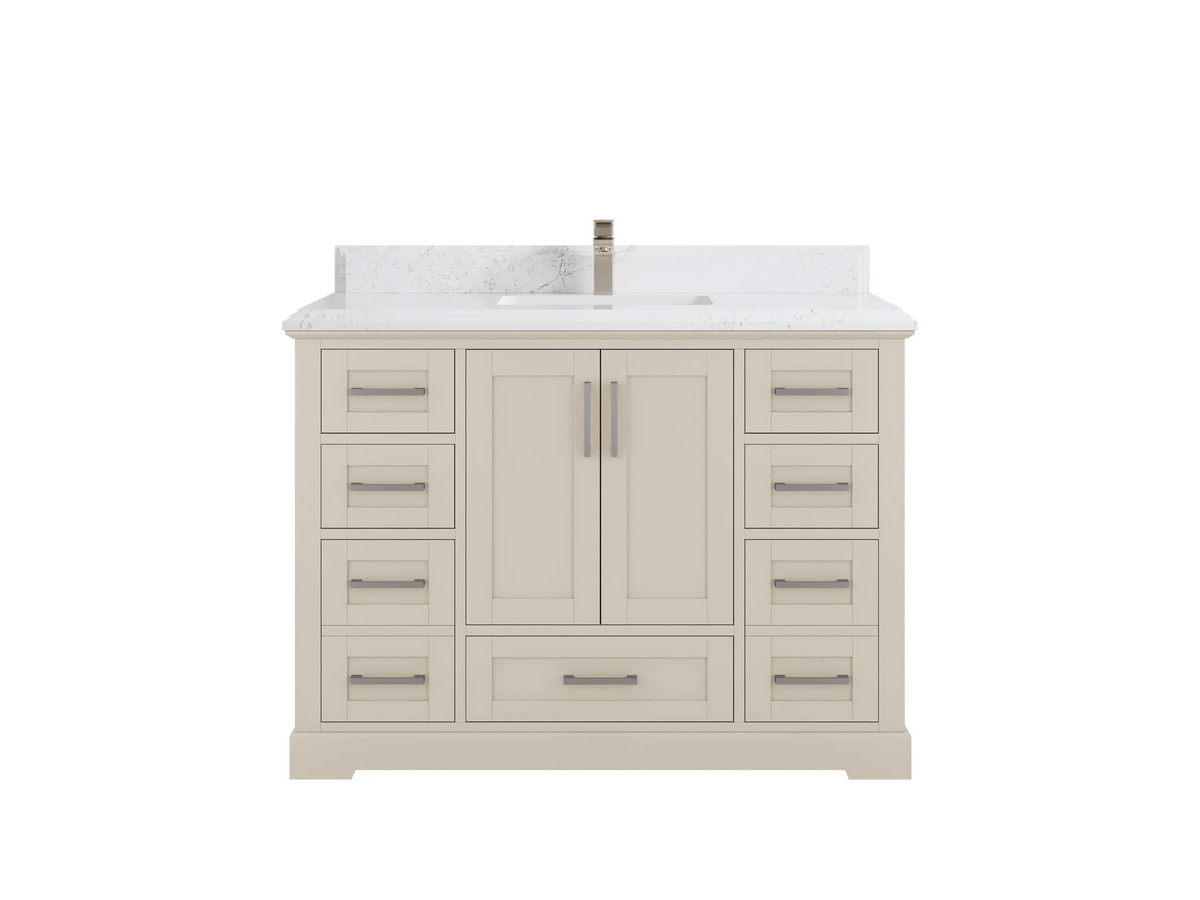 Boston 48 in. W x 22 in. D Single Sink Bathroom Vanity - Willow Bath and Vanity