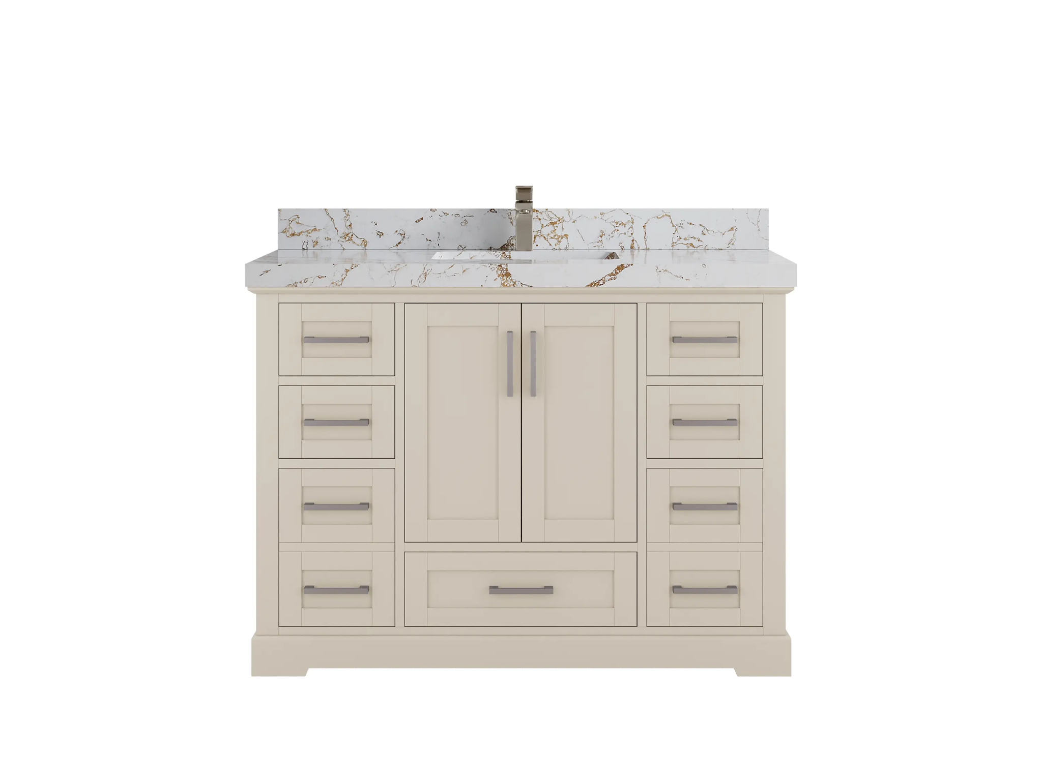 Boston 48 in. W x 22 in. D Single Sink Bathroom Vanity - Willow Bath and Vanity