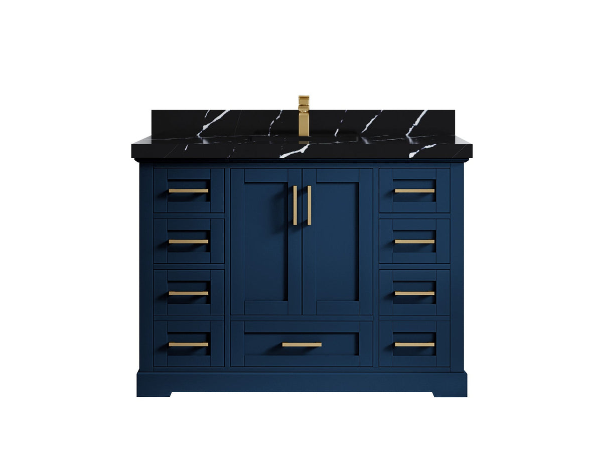 Boston 48 in. W x 22 in. D Single Sink Bathroom Vanity - Willow Bath and Vanity