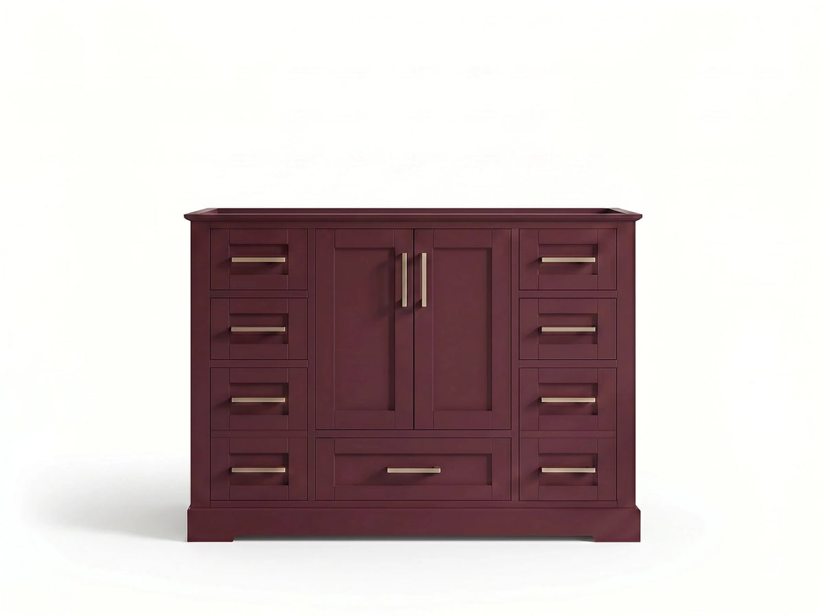 Boston 48 in. W x 22 in. D Single Sink Bathroom Vanity - Willow Bath and Vanity