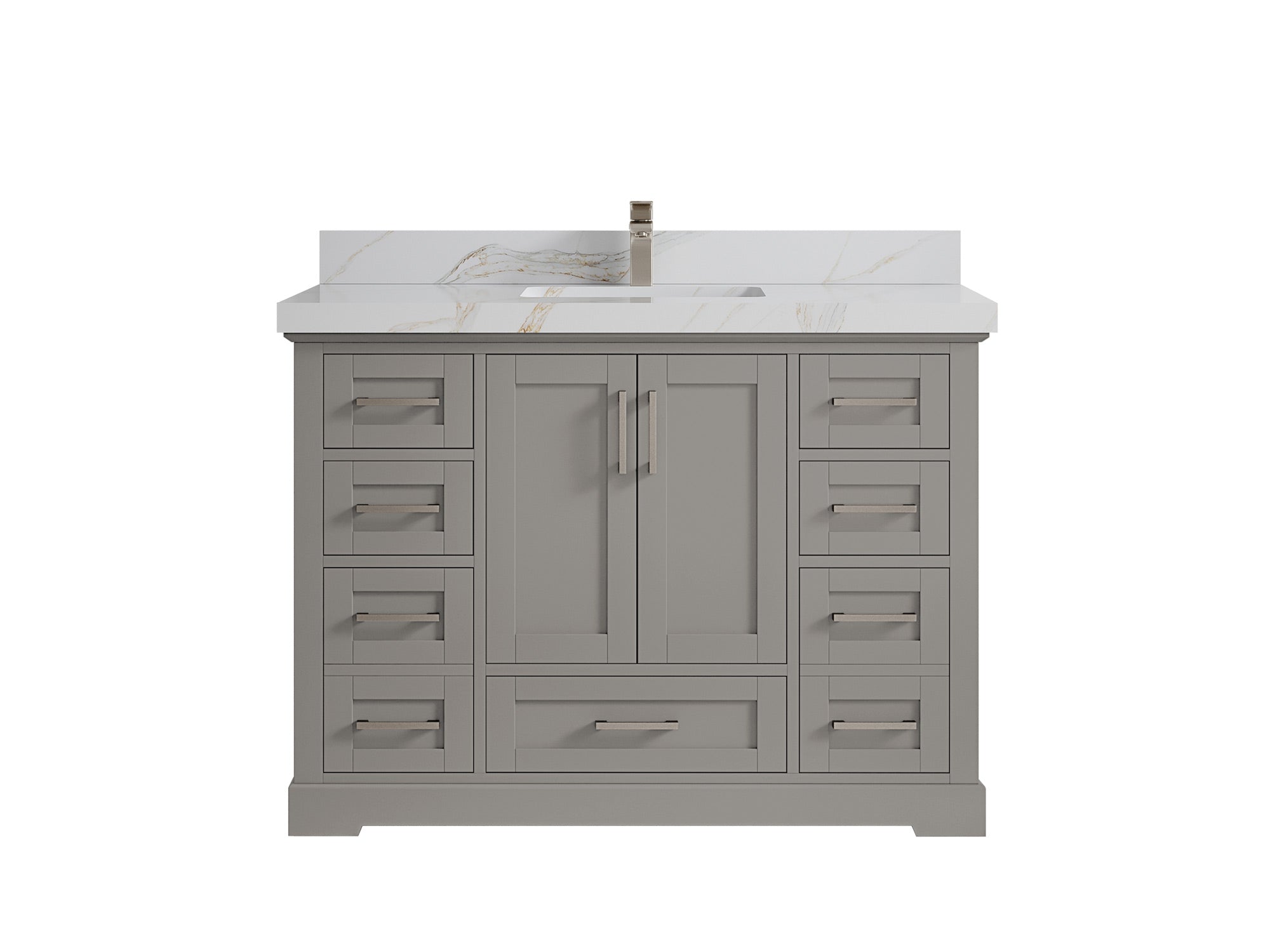 Boston 48 in. W x 22 in. D Single Sink Bathroom Vanity - Willow Bath and Vanity
