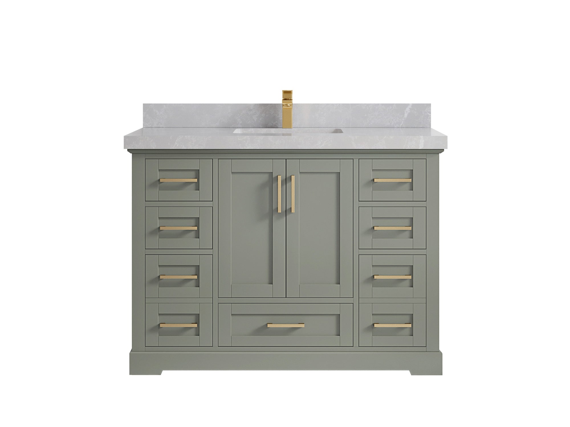 Boston 48 in. W x 22 in. D Single Sink Bathroom Vanity - Willow Bath and Vanity