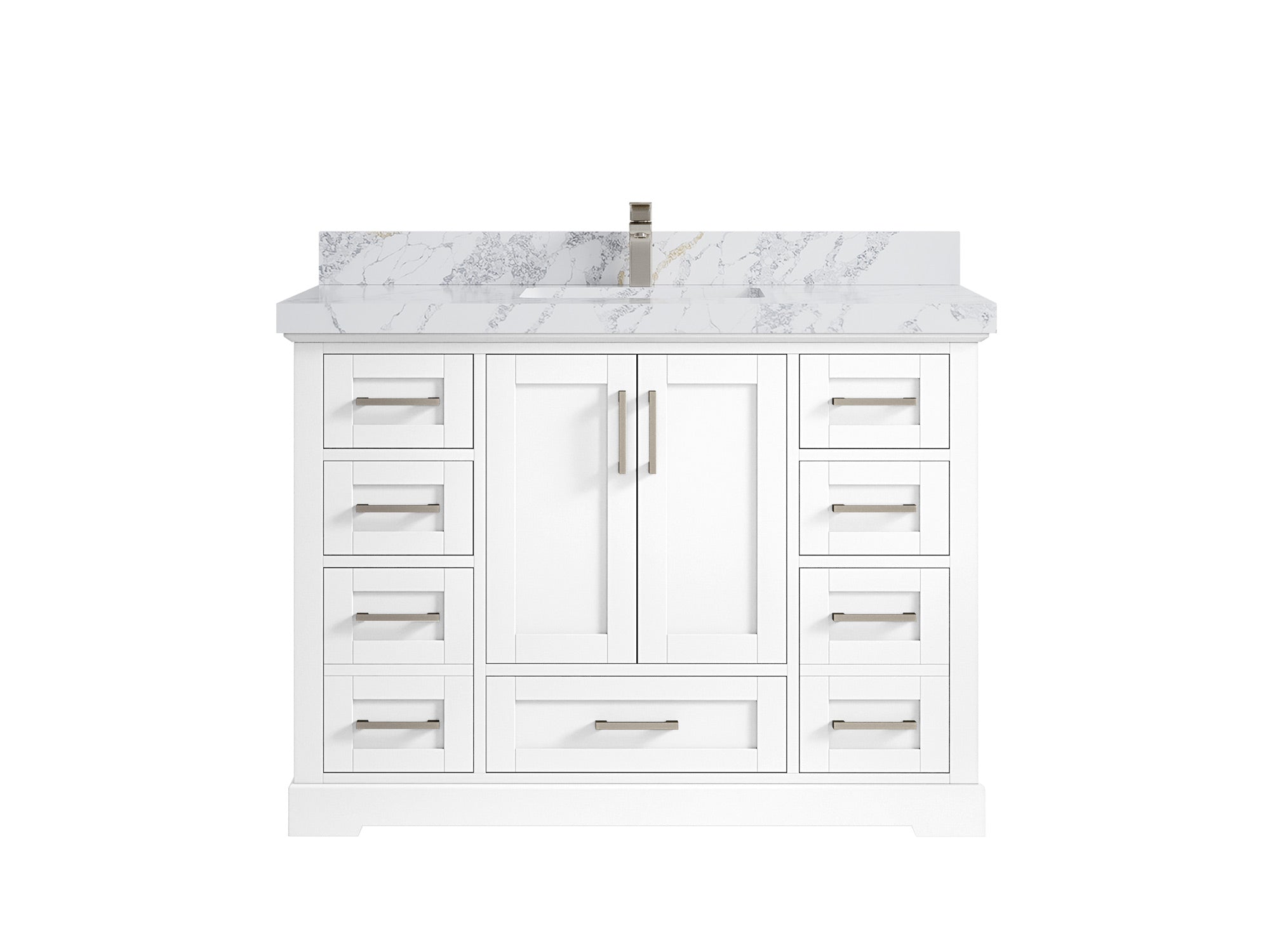 Boston 48 in. W x 22 in. D Single Sink Bathroom Vanity - Willow Bath and Vanity