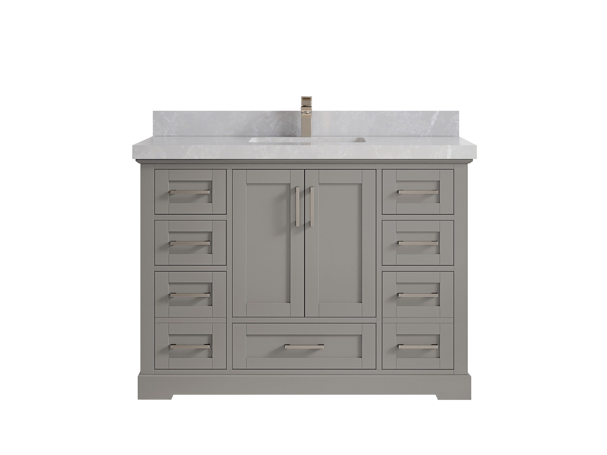 Boston 48 in. W x 22 in. D Single Sink Bathroom Vanity - Willow Bath and Vanity