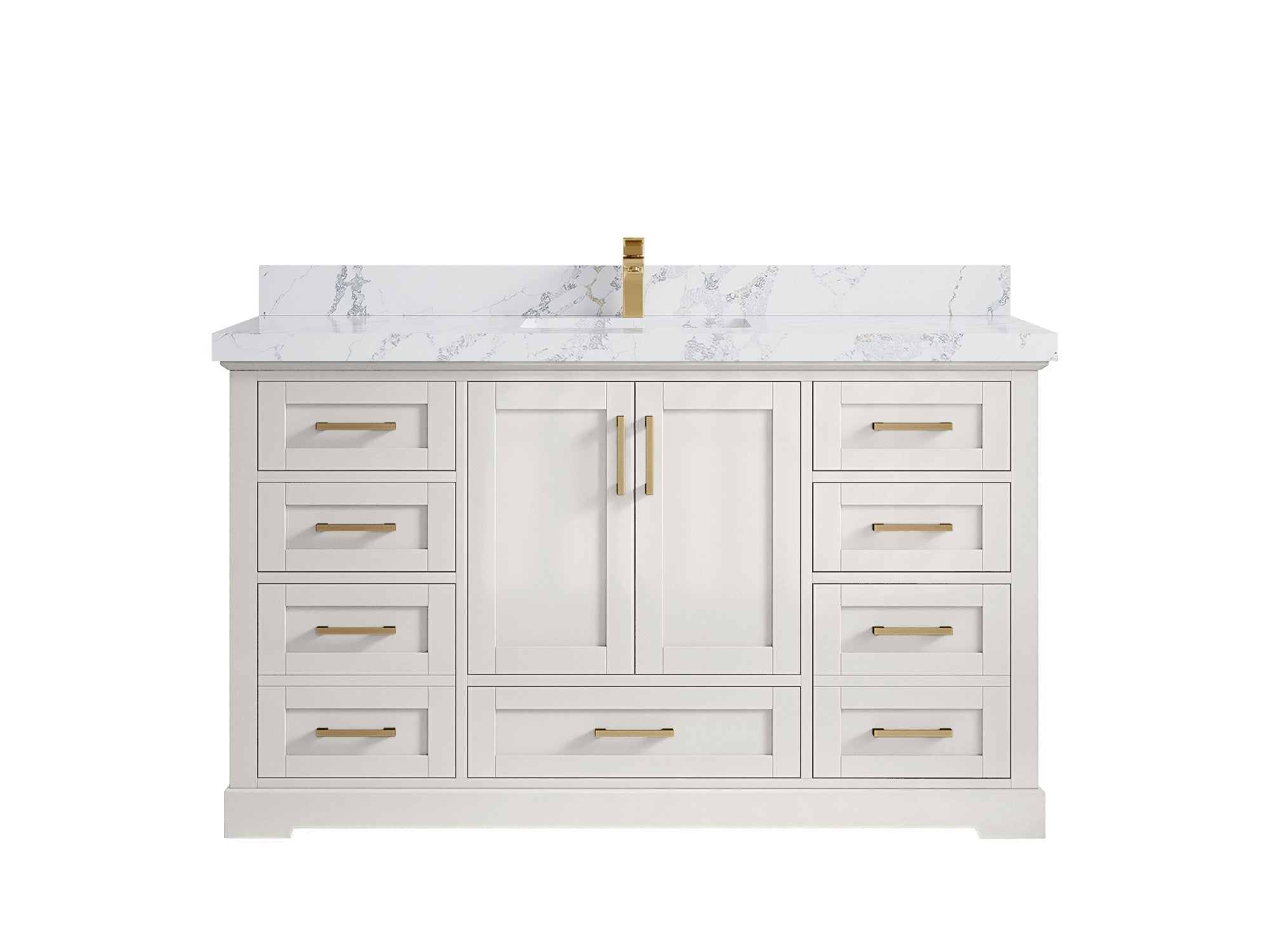 Boston 60 in. W x 22 in. D Single Sink Bathroom Vanity - Willow Bath and Vanity