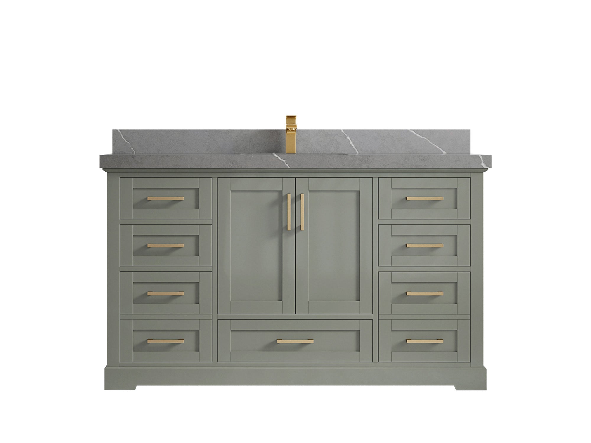 Boston 60 in. W x 22 in. D Single Sink Bathroom Vanity - Willow Bath and Vanity