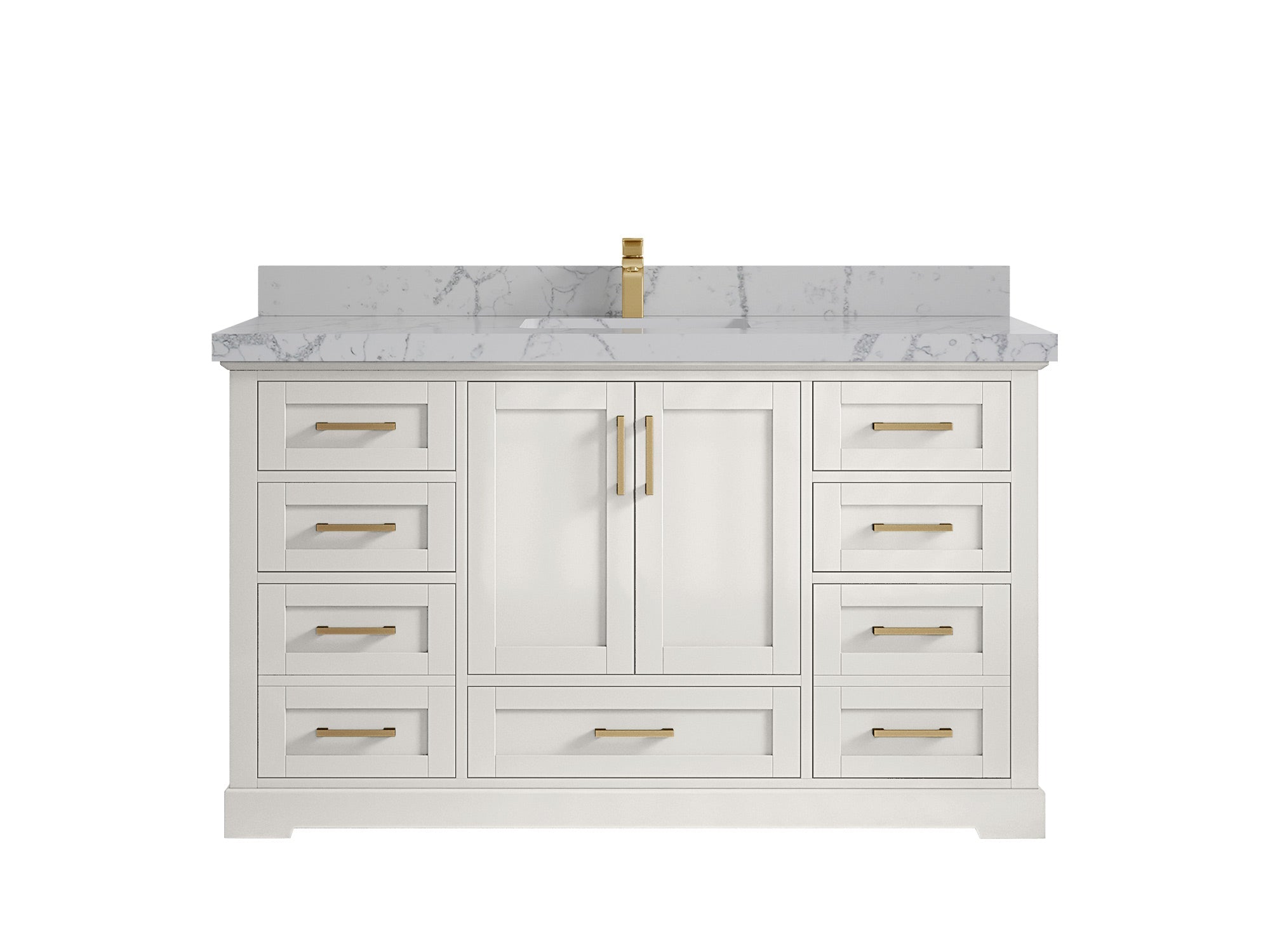 Boston 60 in. W x 22 in. D Single Sink Bathroom Vanity - Willow Bath and Vanity
