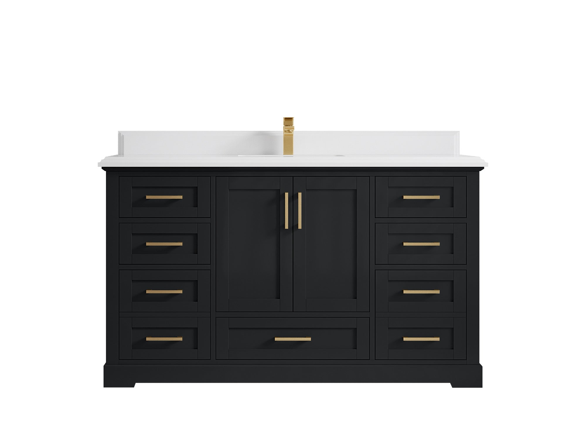 Boston 60 in. W x 22 in. D Single Sink Bathroom Vanity - Willow Bath and Vanity