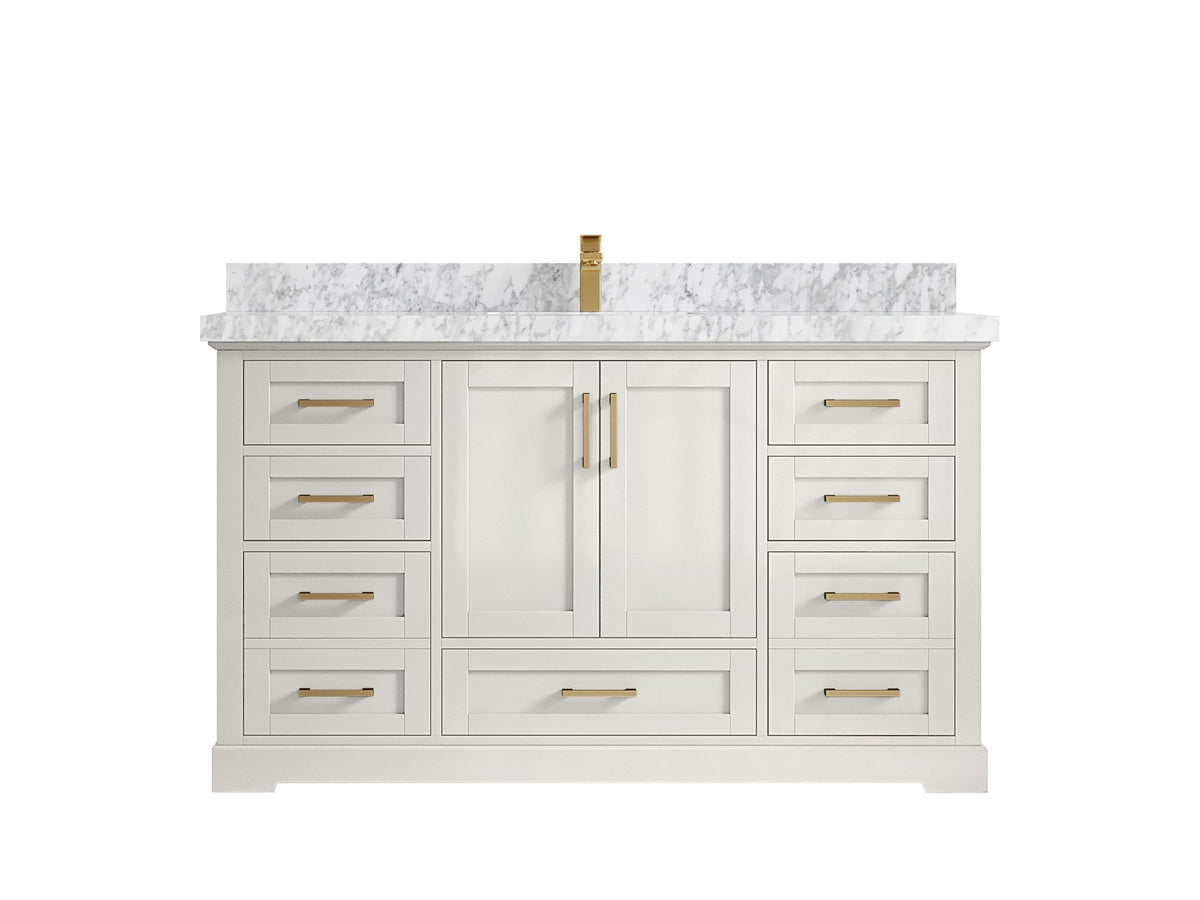Boston 60 in. W x 22 in. D Single Sink Bathroom Vanity - Willow Bath and Vanity