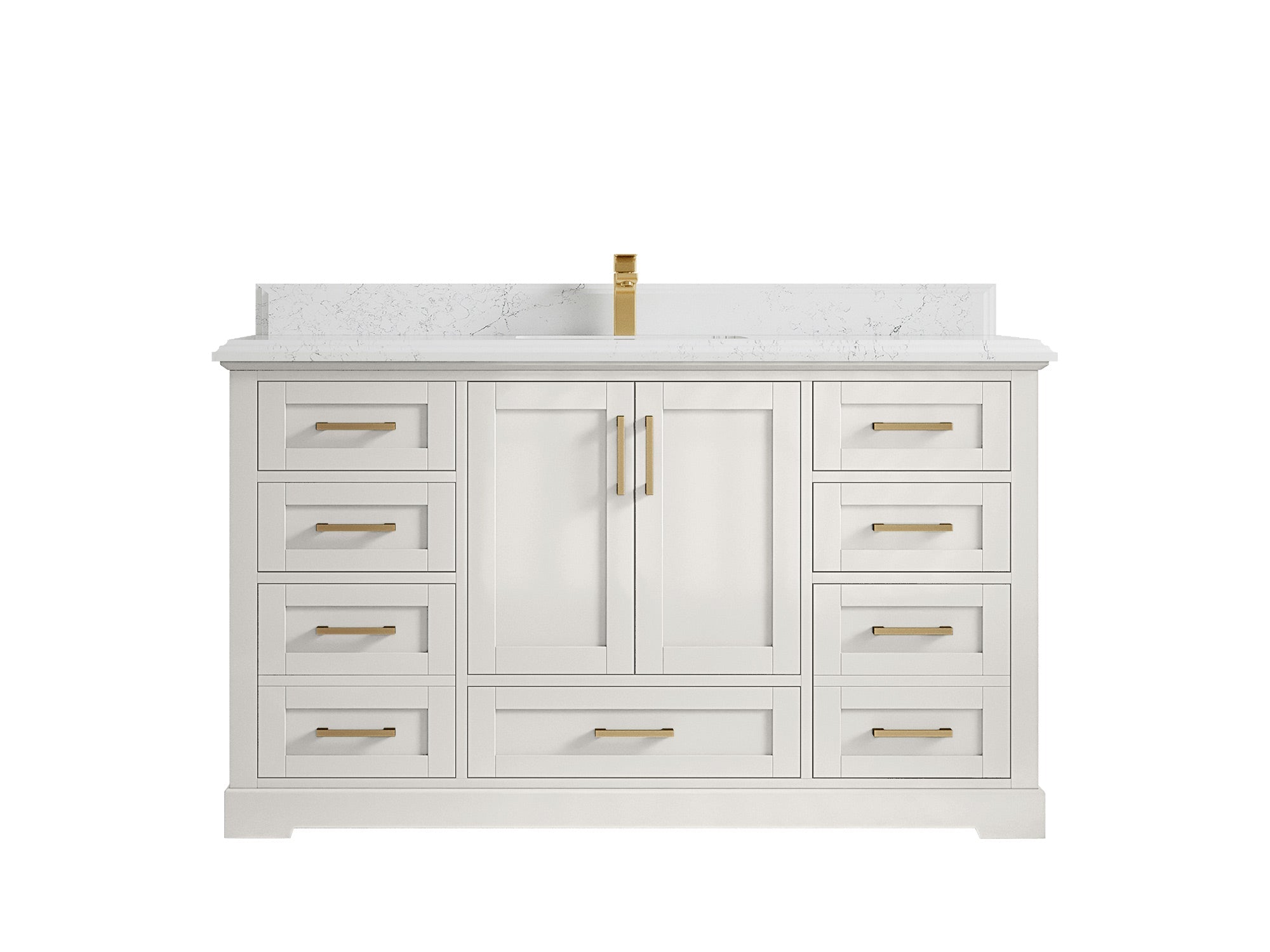 Boston 60 in. W x 22 in. D Single Sink Bathroom Vanity - Willow Bath and Vanity