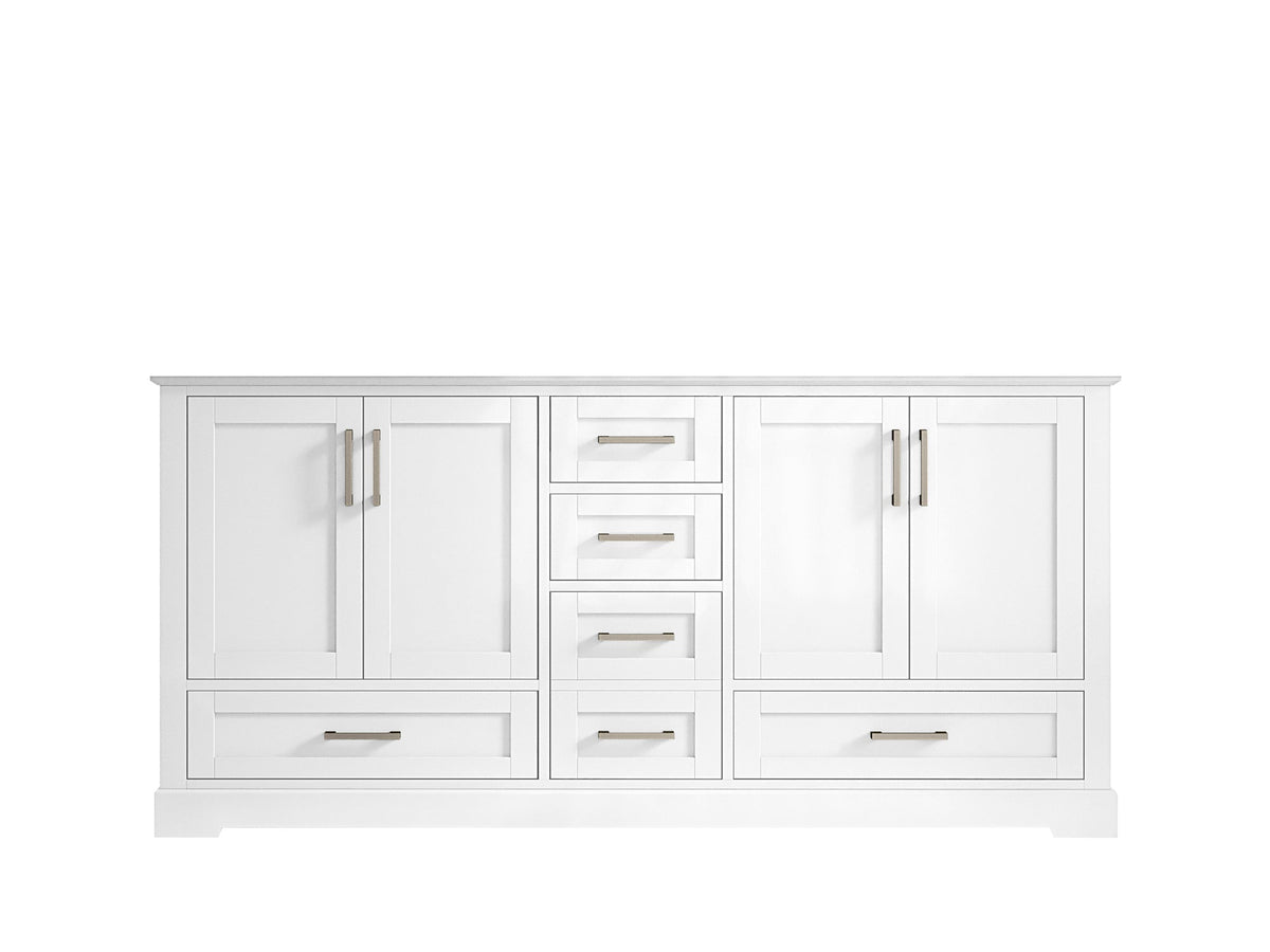 Boston 72 in. W x 22 in. D Double Sink Bathroom Vanity - Willow Bath and Vanity