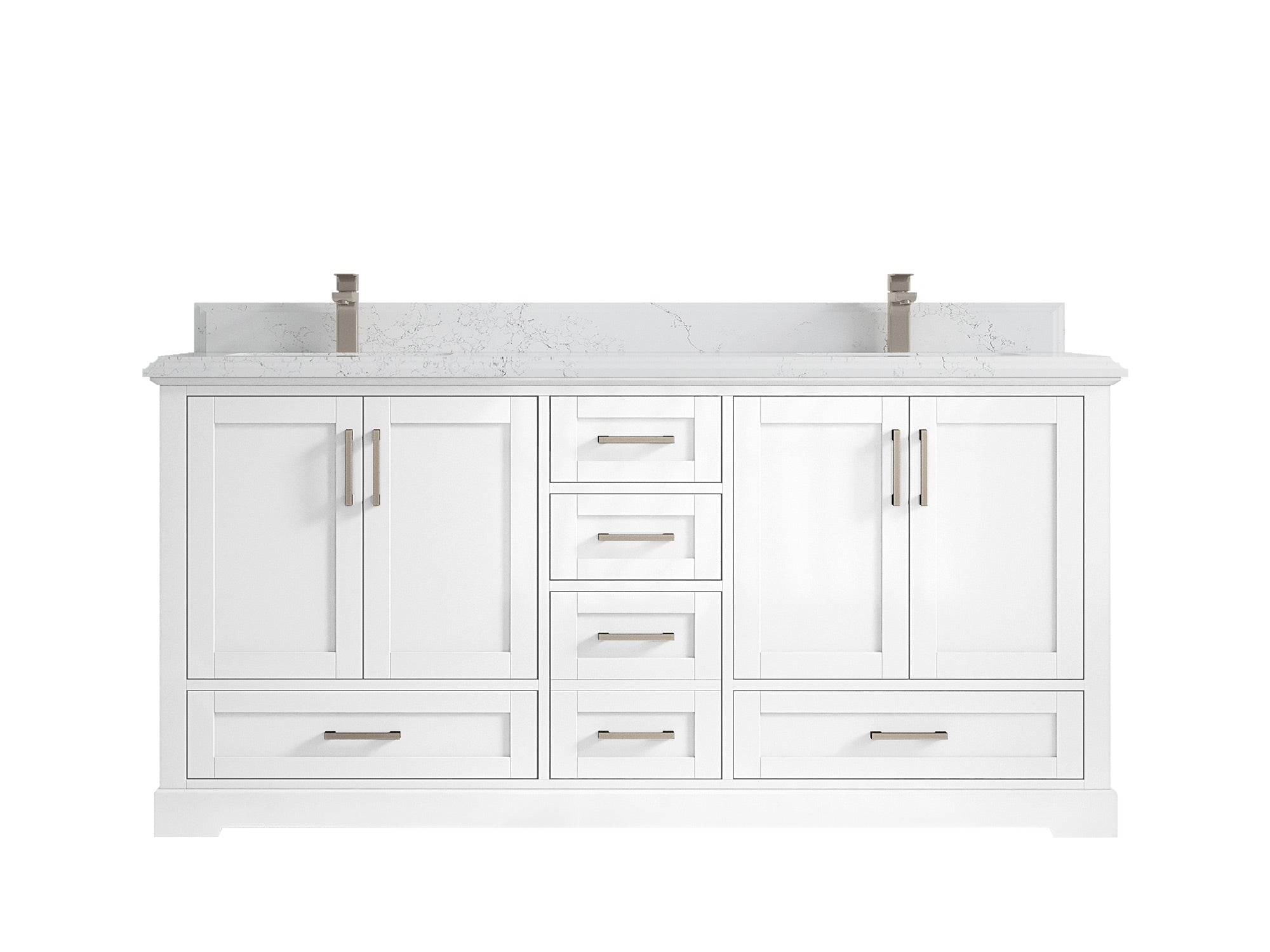 Boston 72 in. W x 22 in. D Double Sink Bathroom Vanity - Willow Bath and Vanity