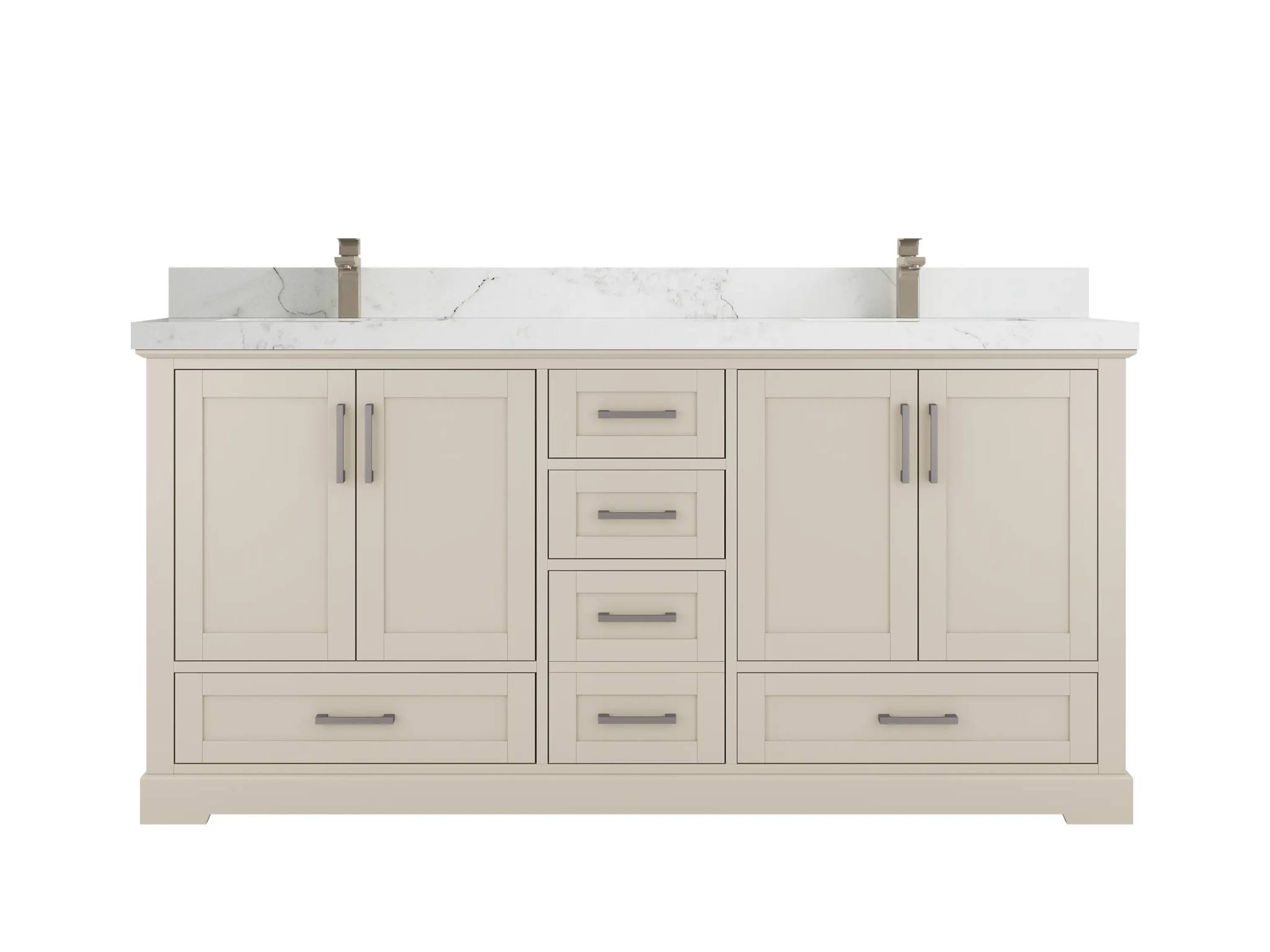 Boston 72 in. W x 22 in. D Double Sink Bathroom Vanity - Willow Bath and Vanity