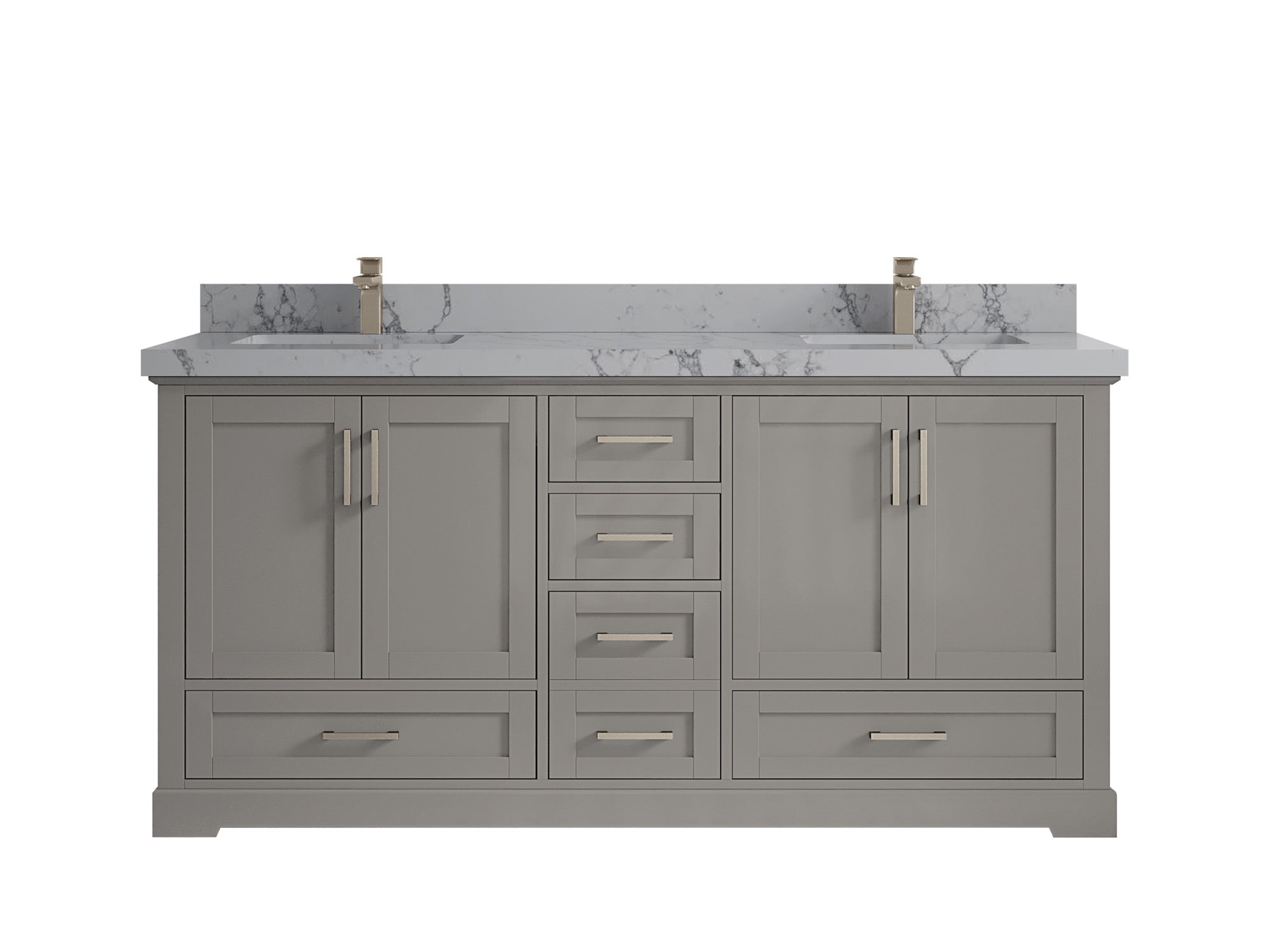 Boston 72 in. W x 22 in. D Double Sink Bathroom Vanity - Willow Bath and Vanity