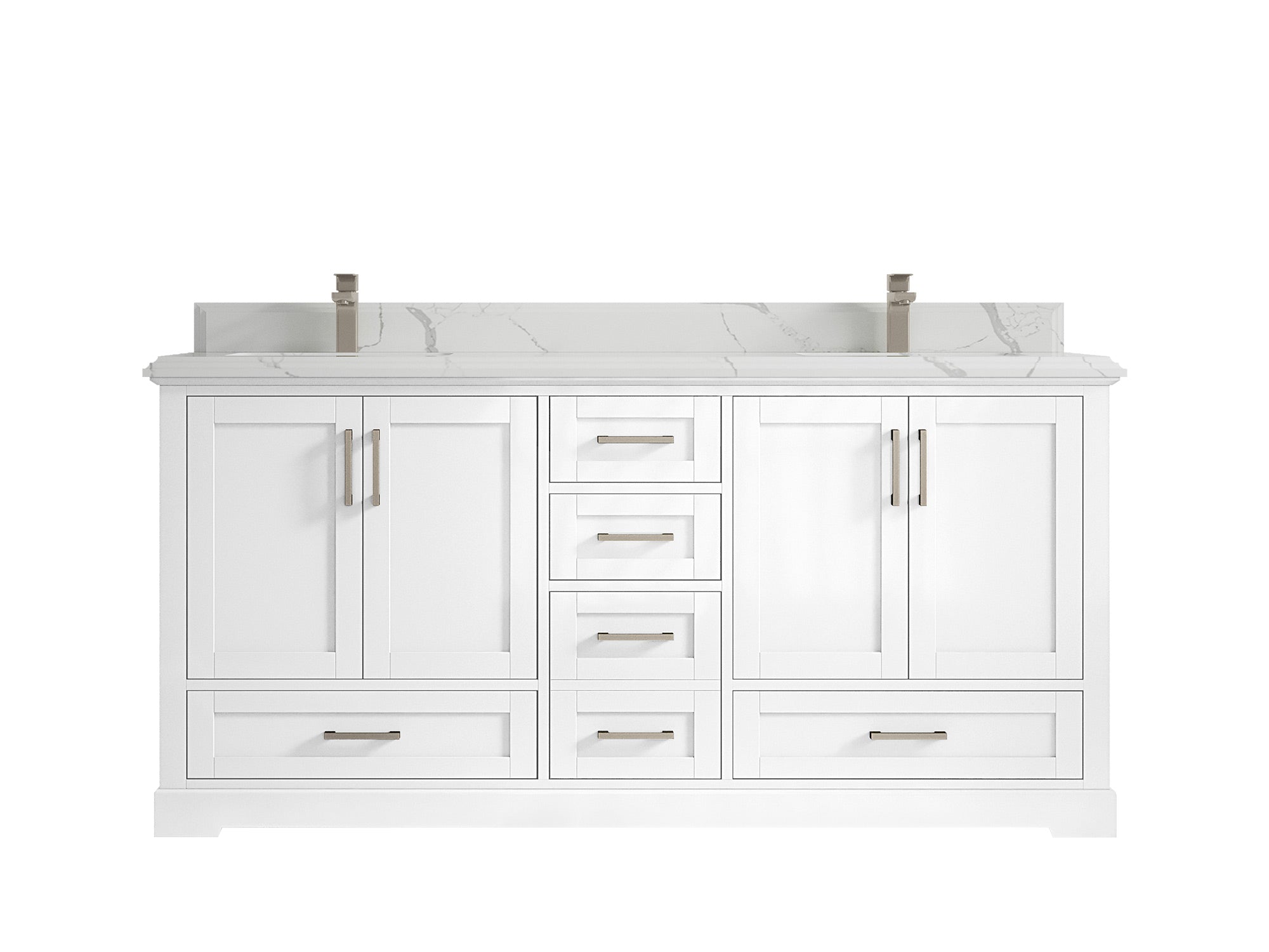 Boston 72 in. W x 22 in. D Double Sink Bathroom Vanity - Willow Bath and Vanity