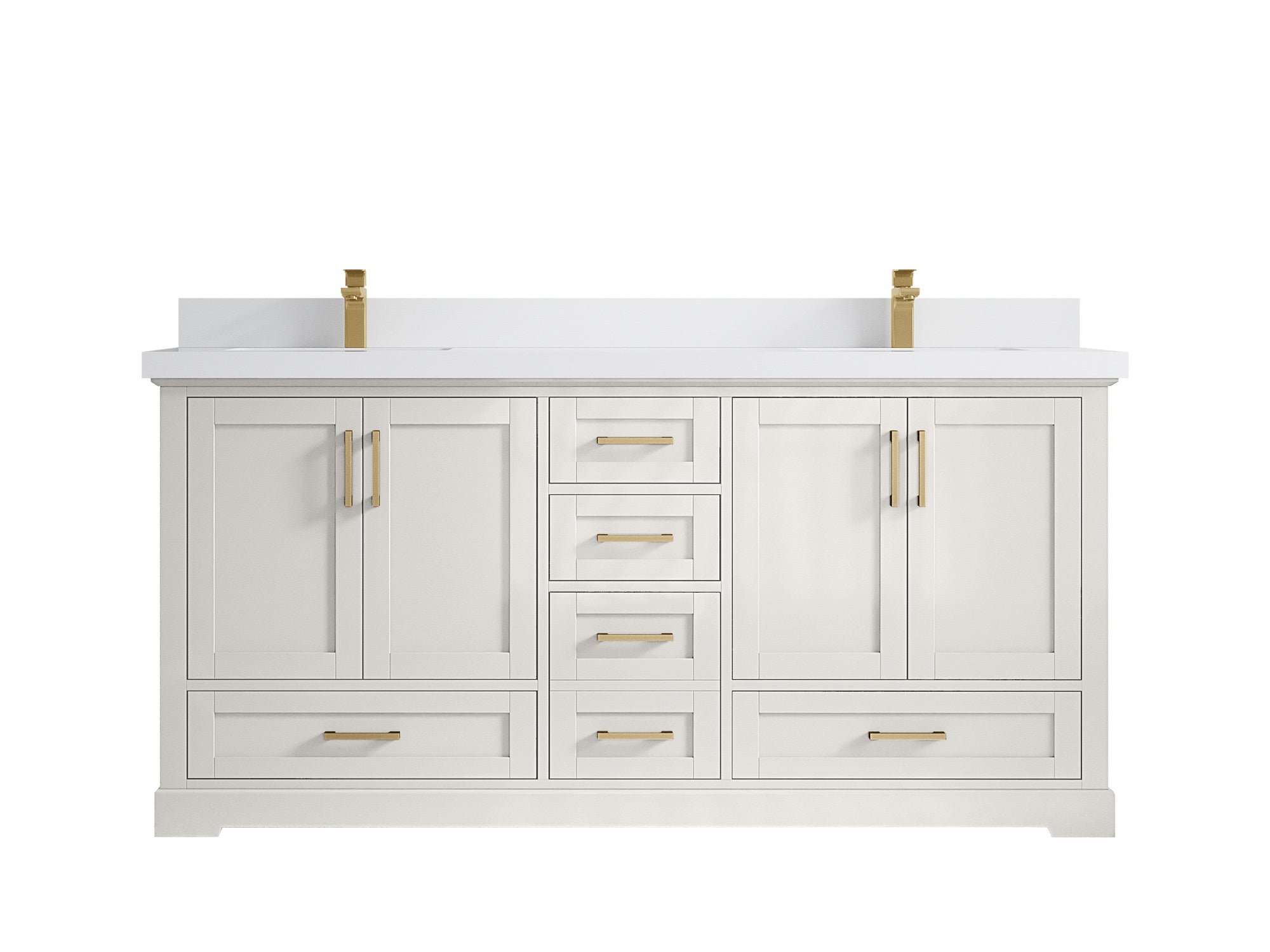 Boston 72 in. W x 22 in. D Double Sink Bathroom Vanity - Willow Bath and Vanity