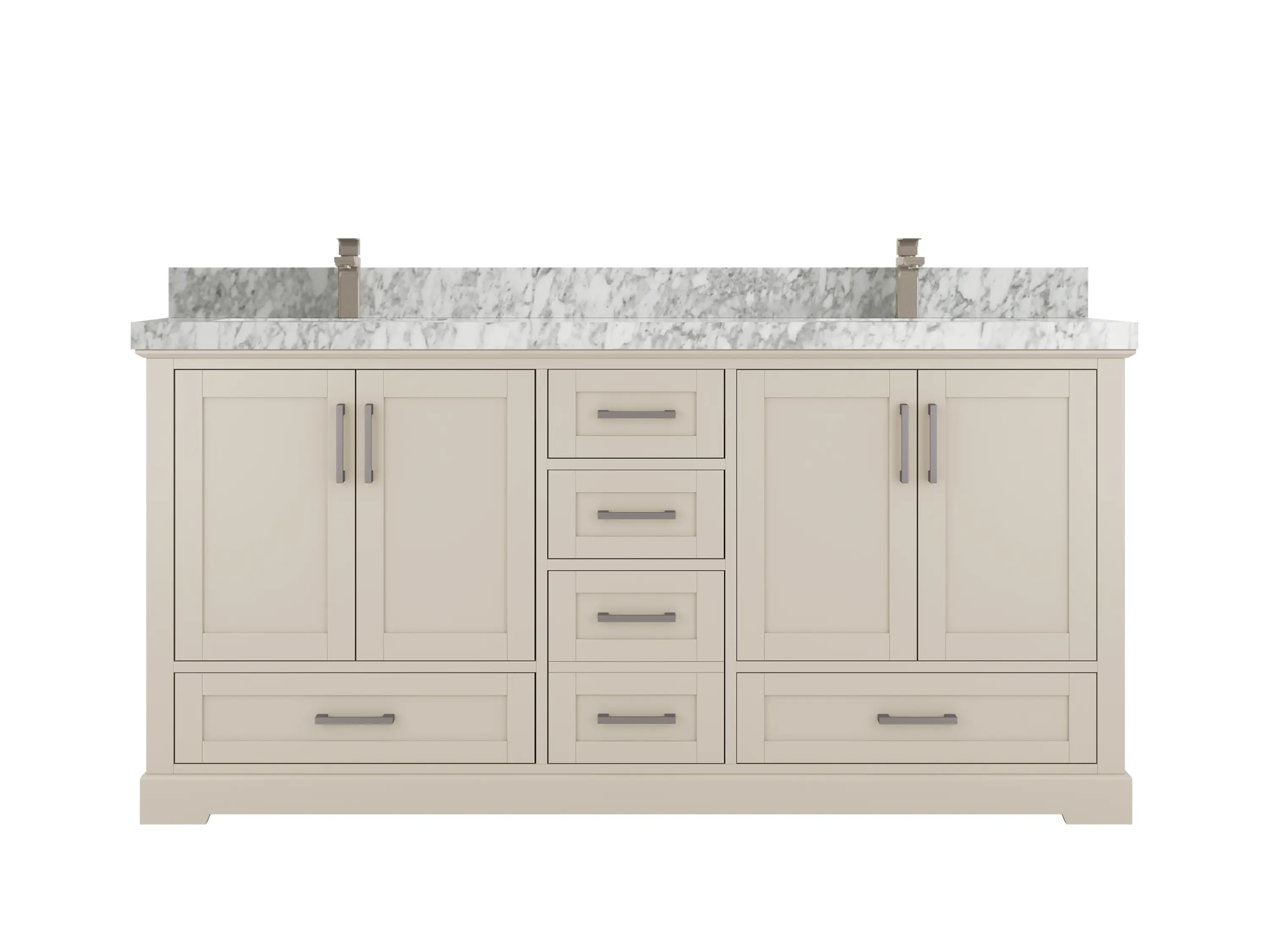 Boston 72 in. W x 22 in. D Double Sink Bathroom Vanity - Willow Bath and Vanity