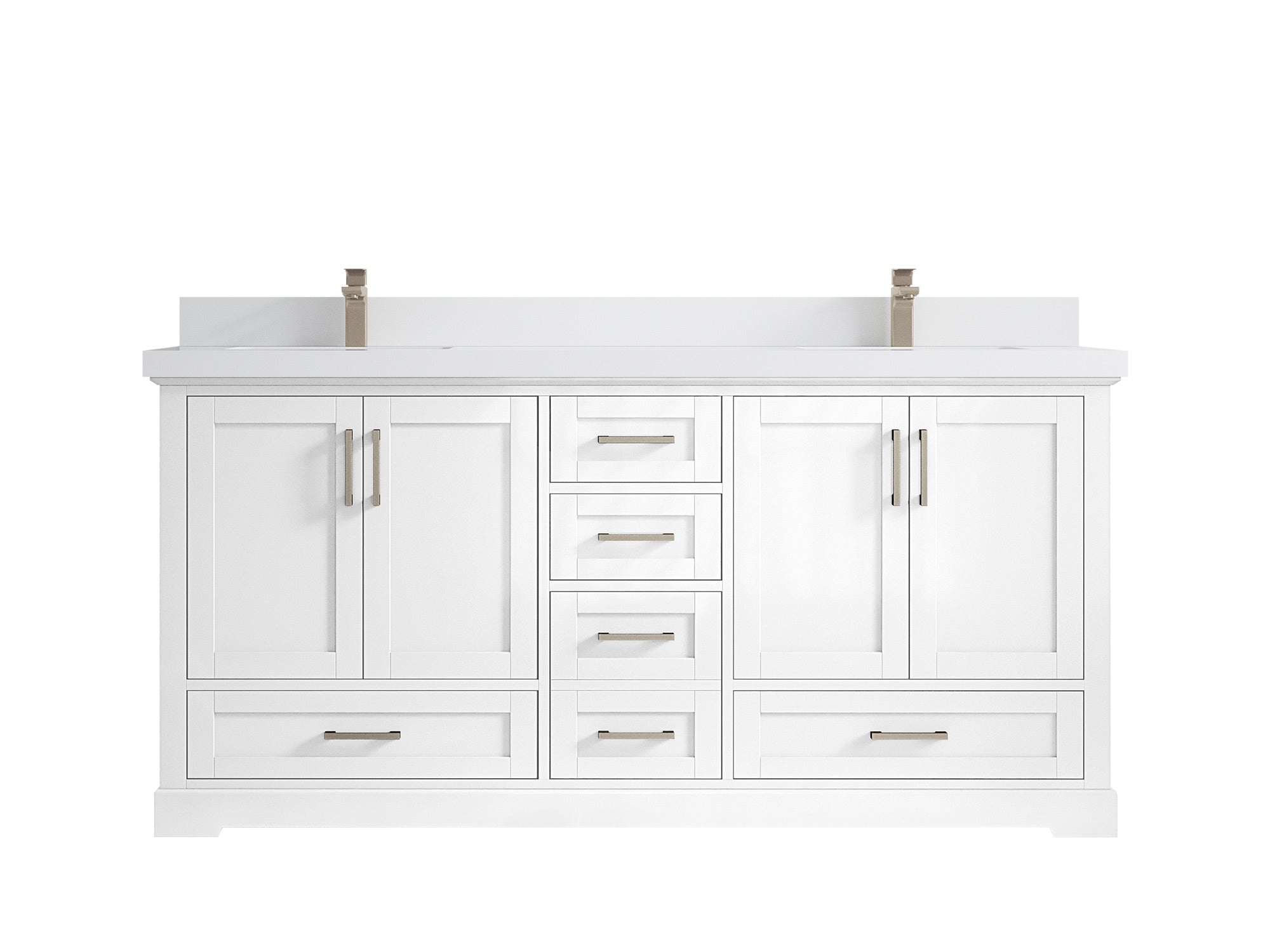 Boston 72 in. W x 22 in. D Double Sink Bathroom Vanity - Willow Bath and Vanity