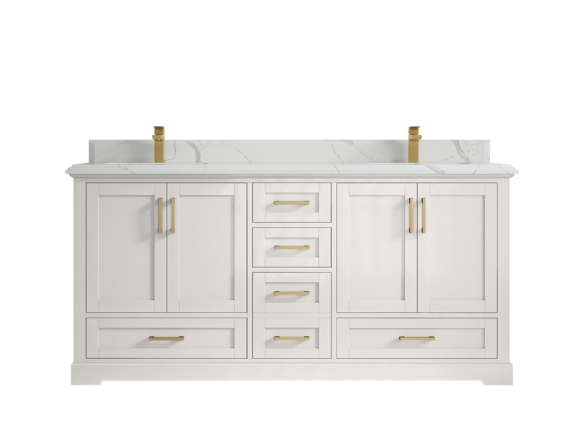 Boston 72 in. W x 22 in. D Double Sink Bathroom Vanity - Willow Bath and Vanity