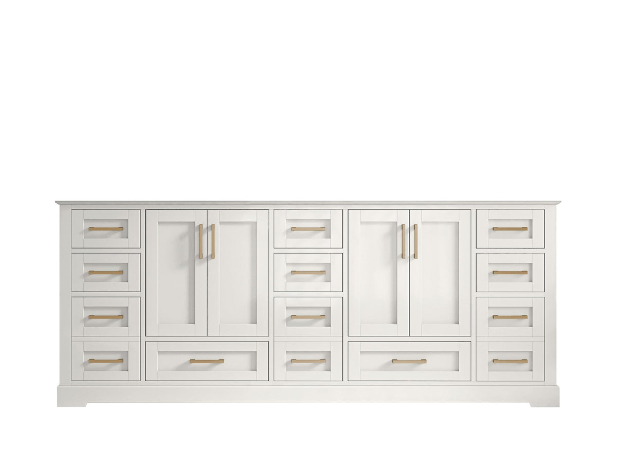 Boston 84 in. W x 22 in. D Double Sink Bathroom Vanity - Willow Bath and Vanity