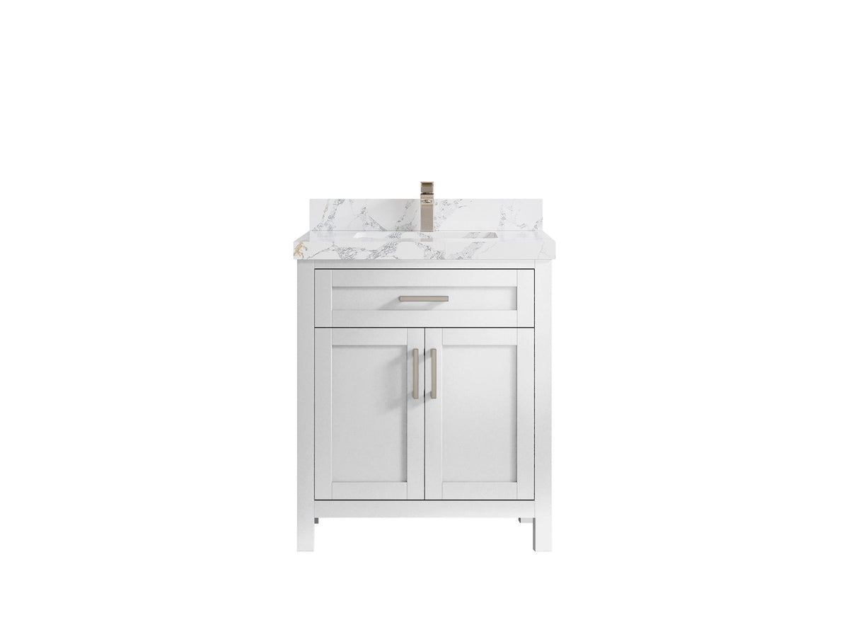Cambridge 30 in. W x 22 in. D Single Sink Bathroom Vanity - Willow Bath and Vanity