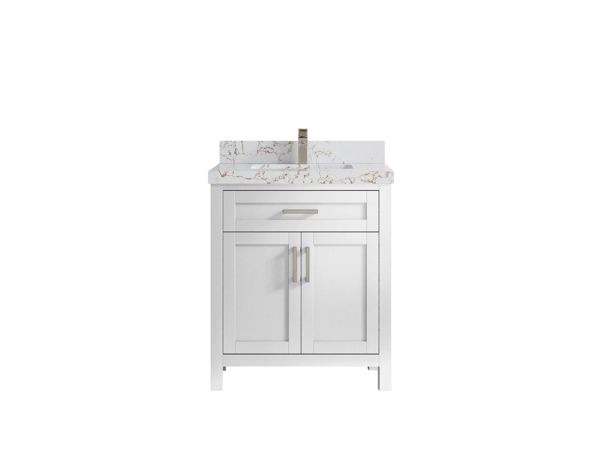 Cambridge 30 in. W x 22 in. D Single Sink Bathroom Vanity - Willow Bath and Vanity