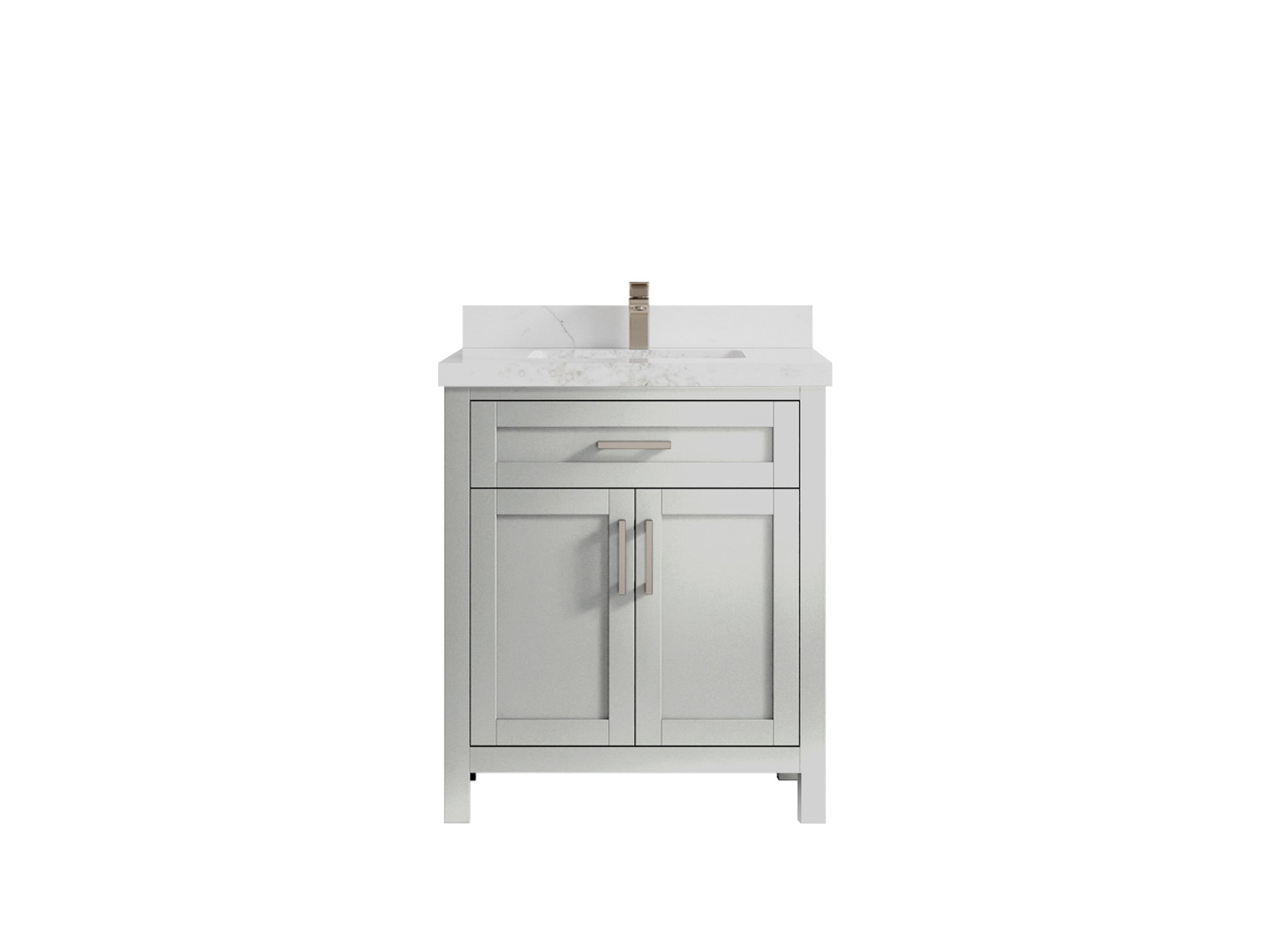 Cambridge 30 in. W x 22 in. D Single Sink Bathroom Vanity - Willow Bath and Vanity