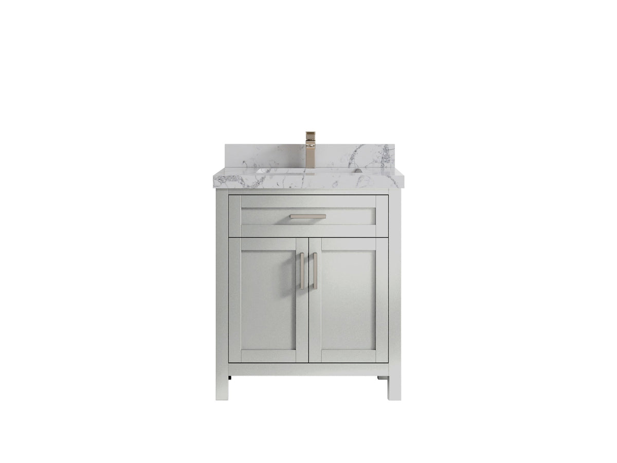 Cambridge 30 in. W x 22 in. D Single Sink Bathroom Vanity - Willow Bath and Vanity