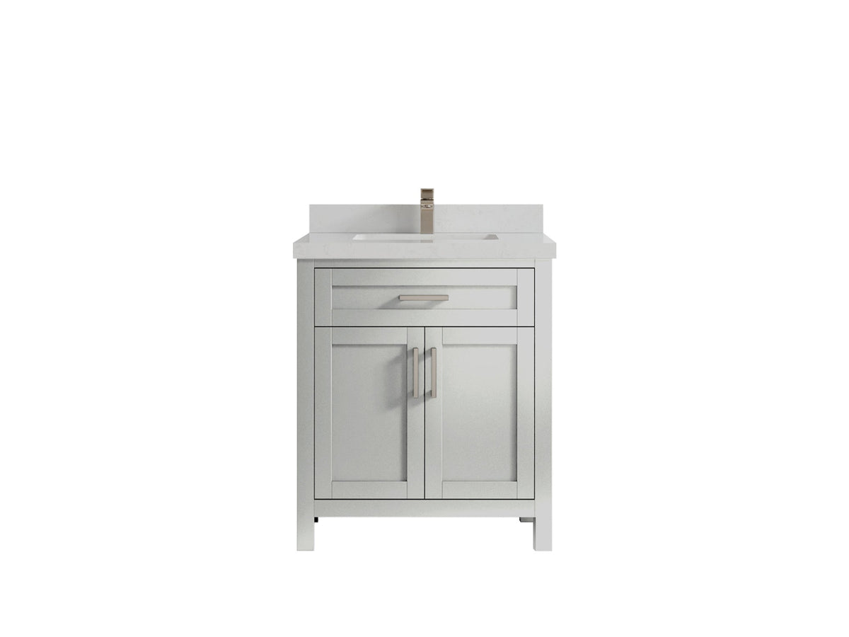 Cambridge 30 in. W x 22 in. D Single Sink Bathroom Vanity - Willow Bath and Vanity