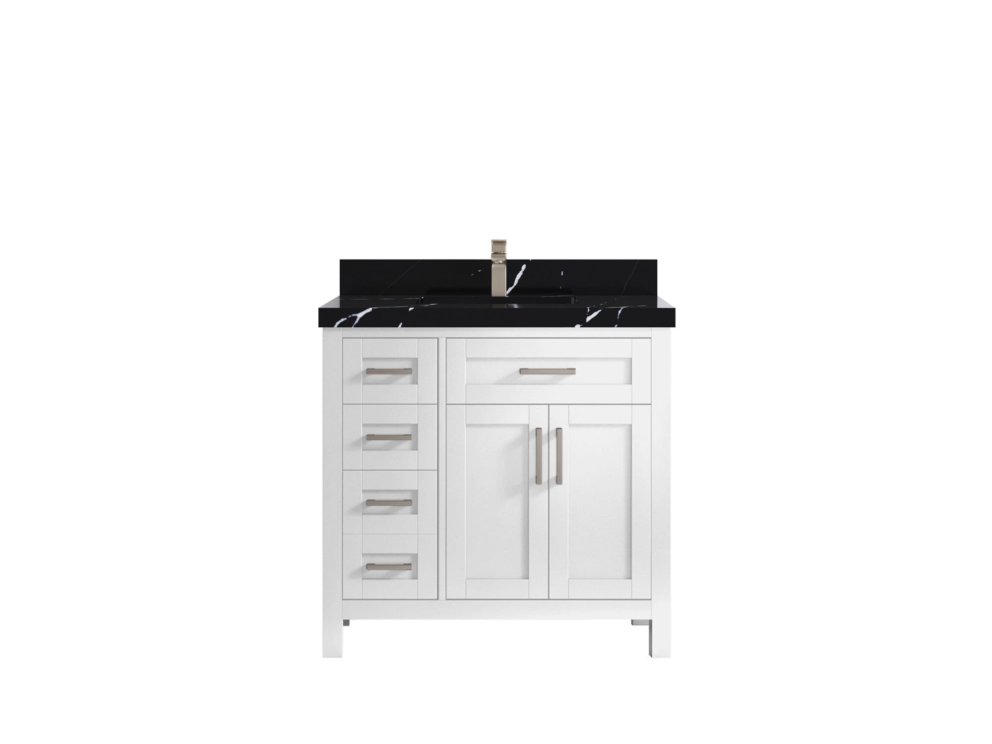 Cambridge 36 in. W x 22 in. D Single Center Sink Bathroom vanity - Willow Bath and Vanity