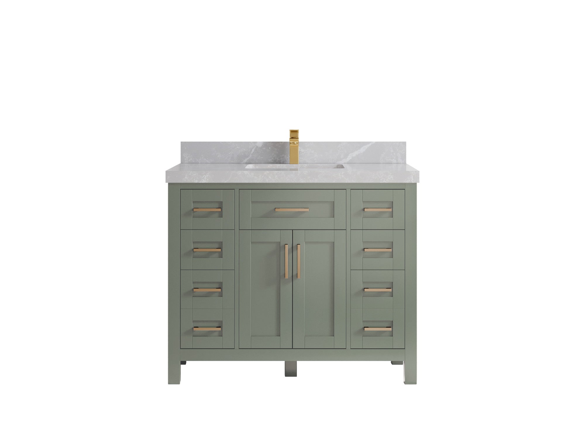 Cambridge 42 in. W x 22 in. D Single Sink Bathroom Vanity - Willow Bath and Vanity