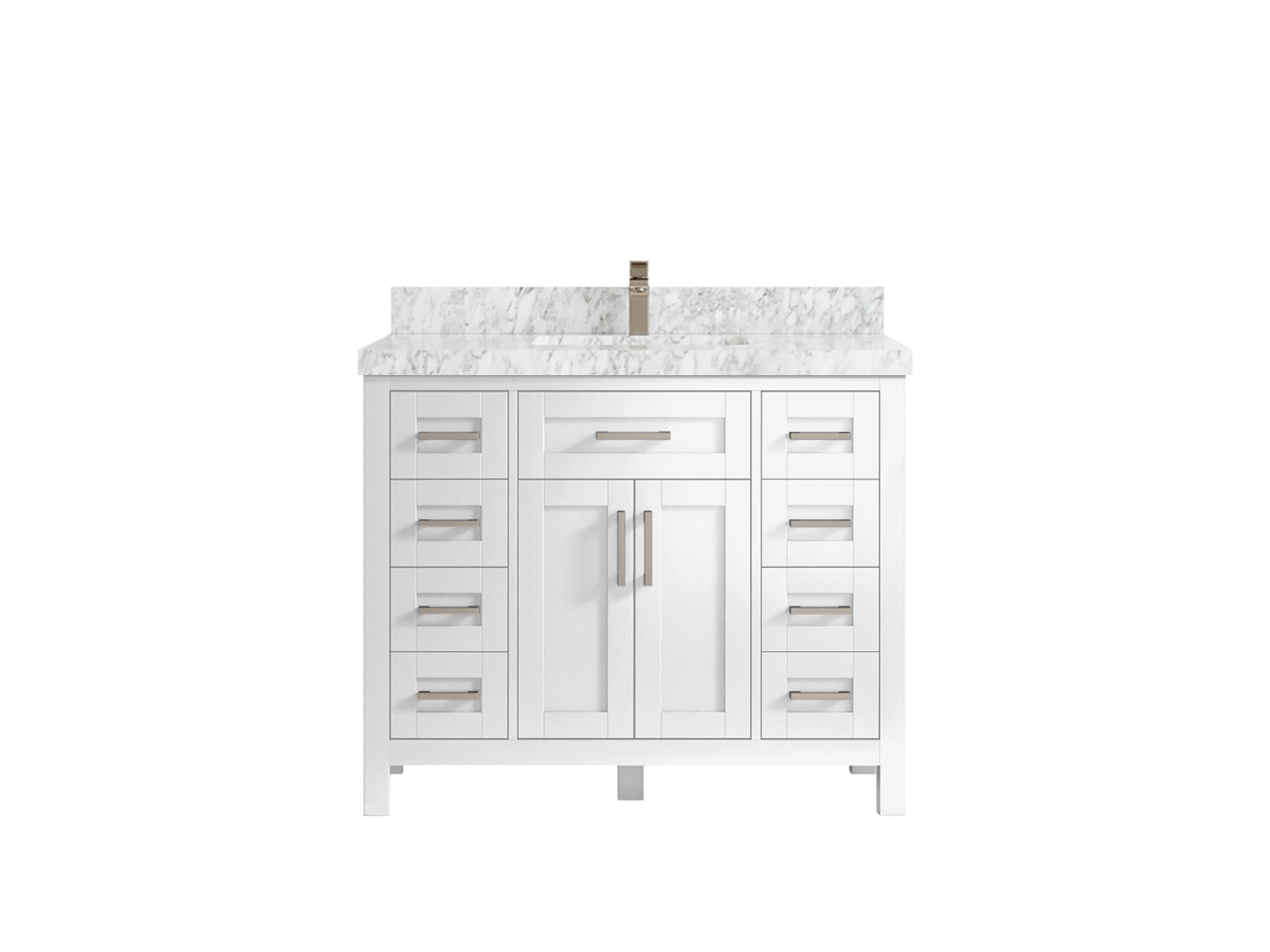 Cambridge 42 in. W x 22 in. D Single Sink Bathroom Vanity - Willow Bath and Vanity