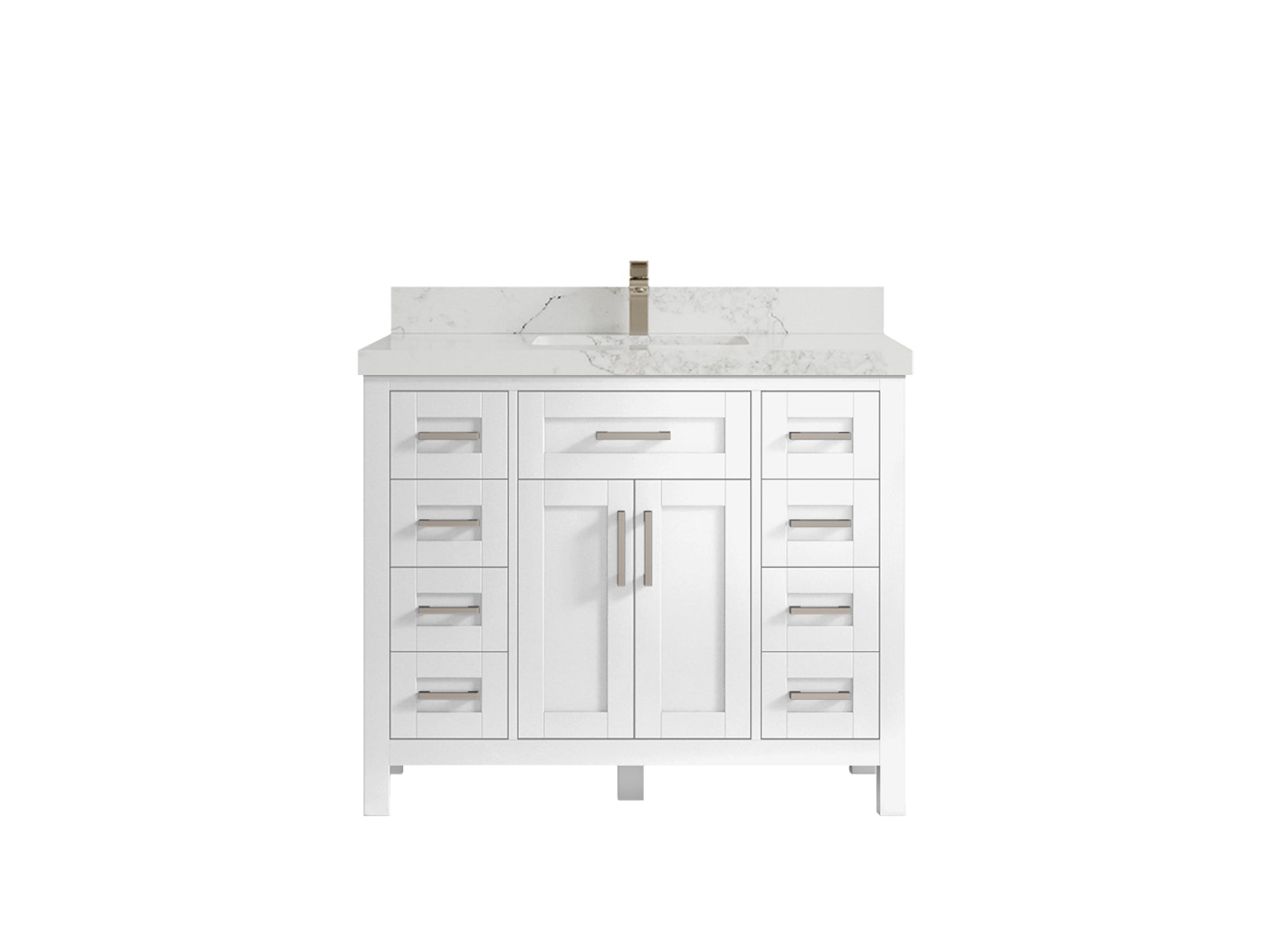 Cambridge 42 in. W x 22 in. D Single Sink Bathroom Vanity - Willow Bath and Vanity