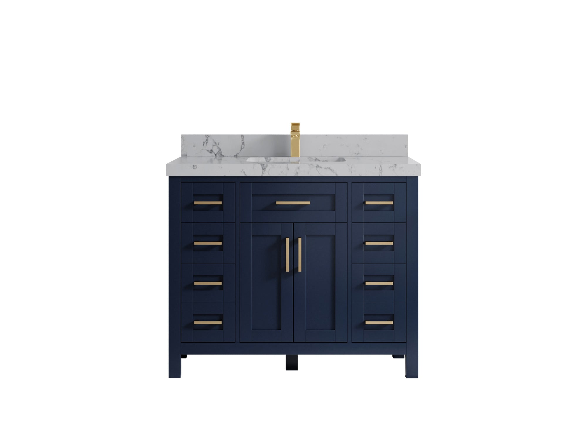 Cambridge 42 in. W x 22 in. D Single Sink Bathroom Vanity - Willow Bath and Vanity