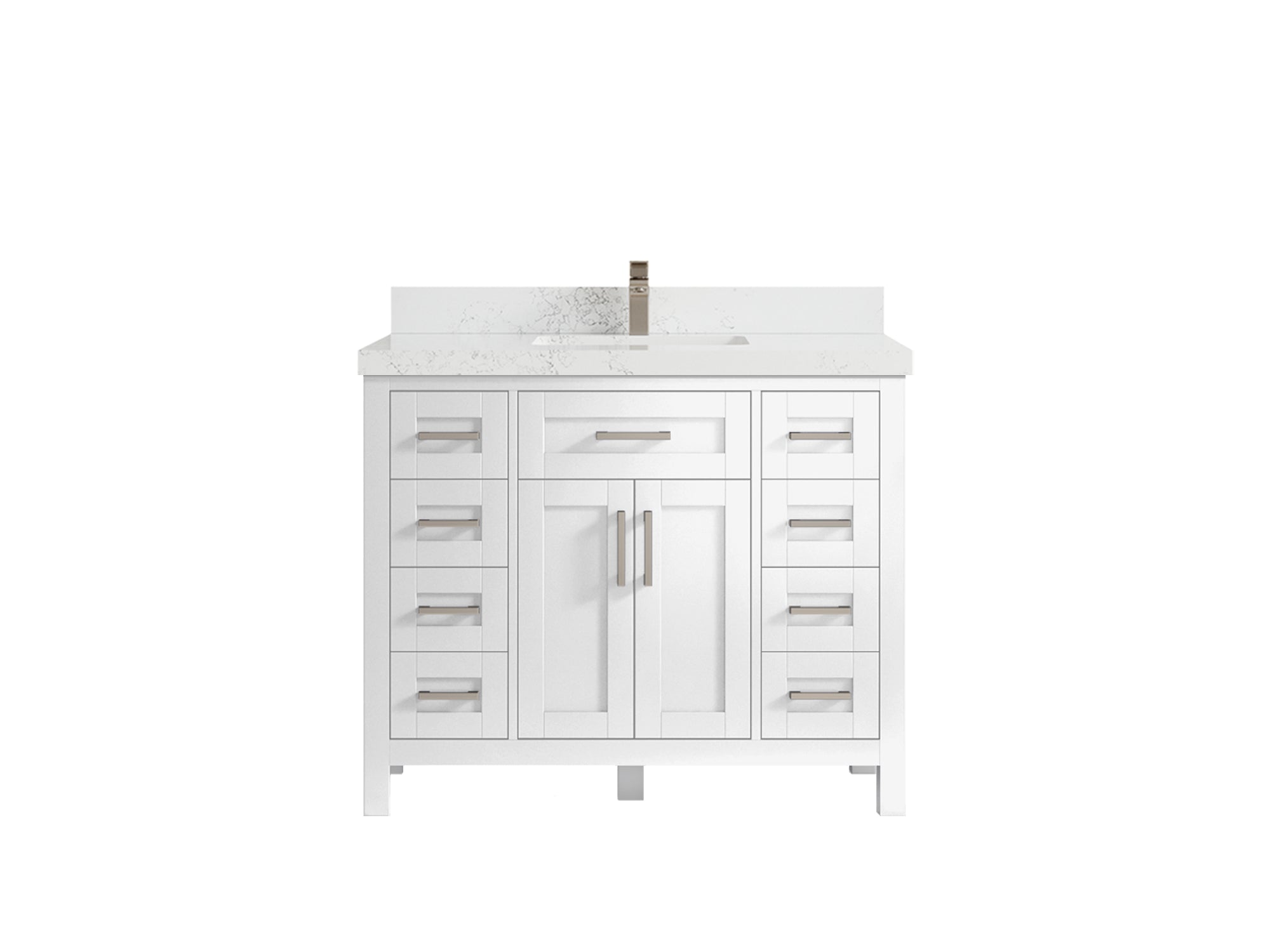 Cambridge 42 in. W x 22 in. D Single Sink Bathroom Vanity - Willow Bath and Vanity