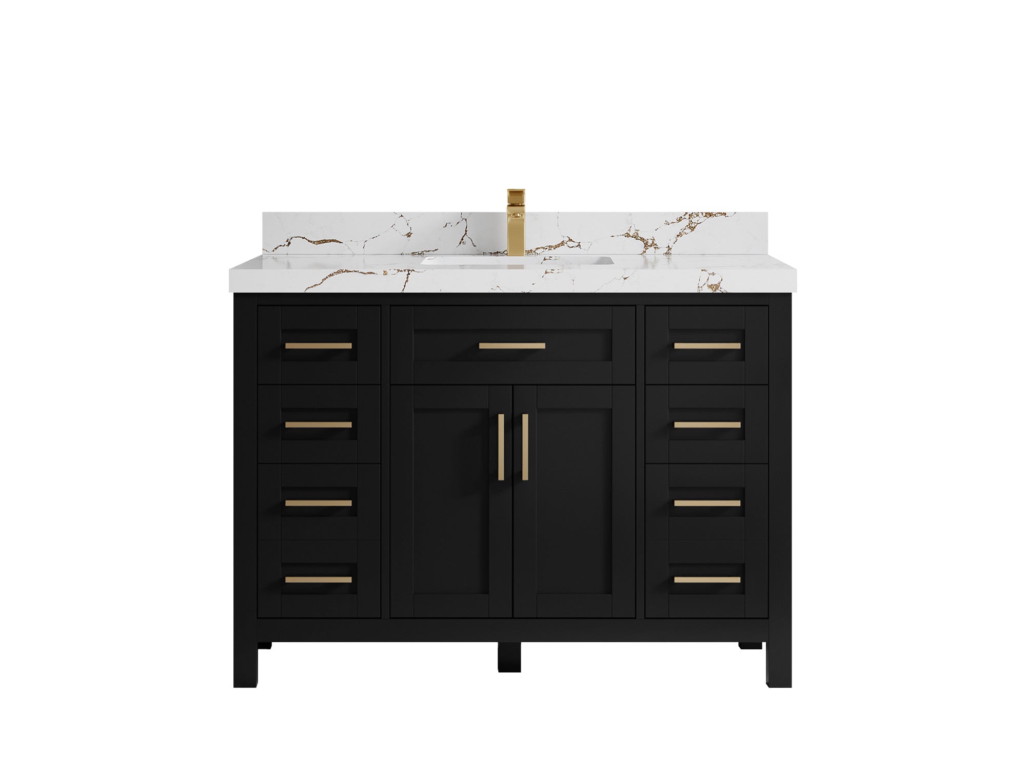 Cambridge 48 in. W x 22 in. D Single Sink Bathroom Vanity - Willow Bath and Vanity
