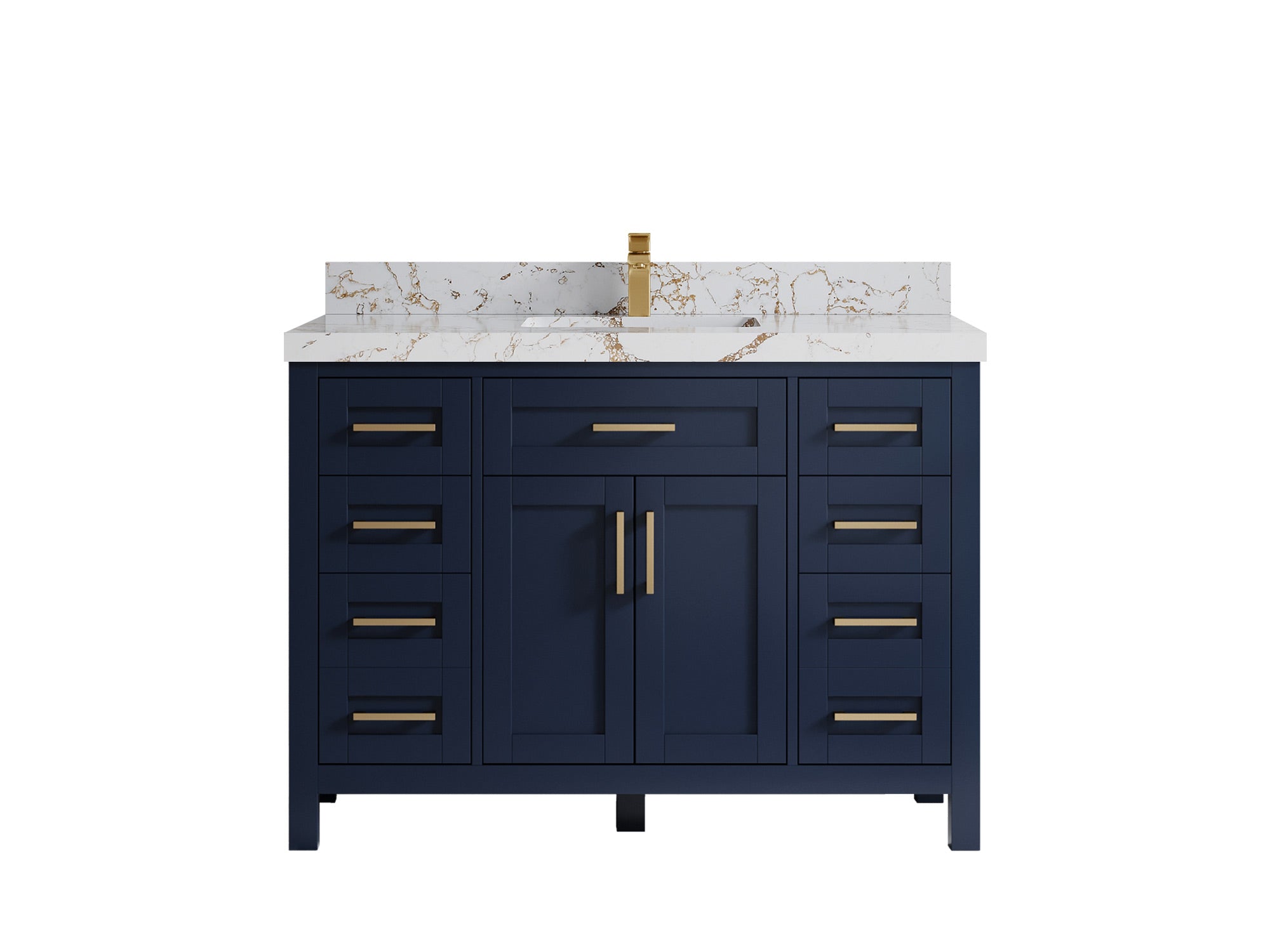 Cambridge 48 in. W x 22 in. D Single Sink Bathroom Vanity - Willow Bath and Vanity