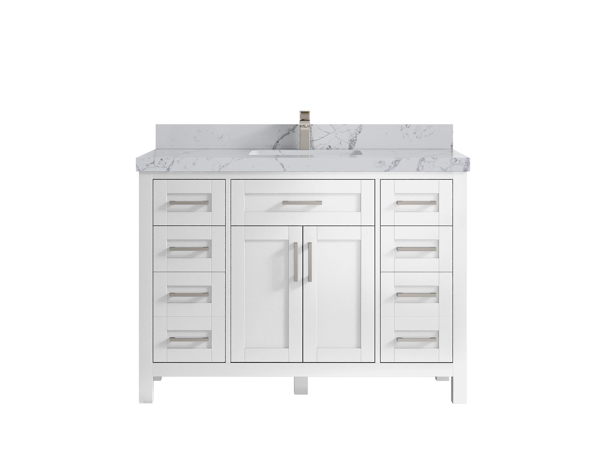 Cambridge 48 in. W x 22 in. D Single Sink Bathroom Vanity - Willow Bath and Vanity