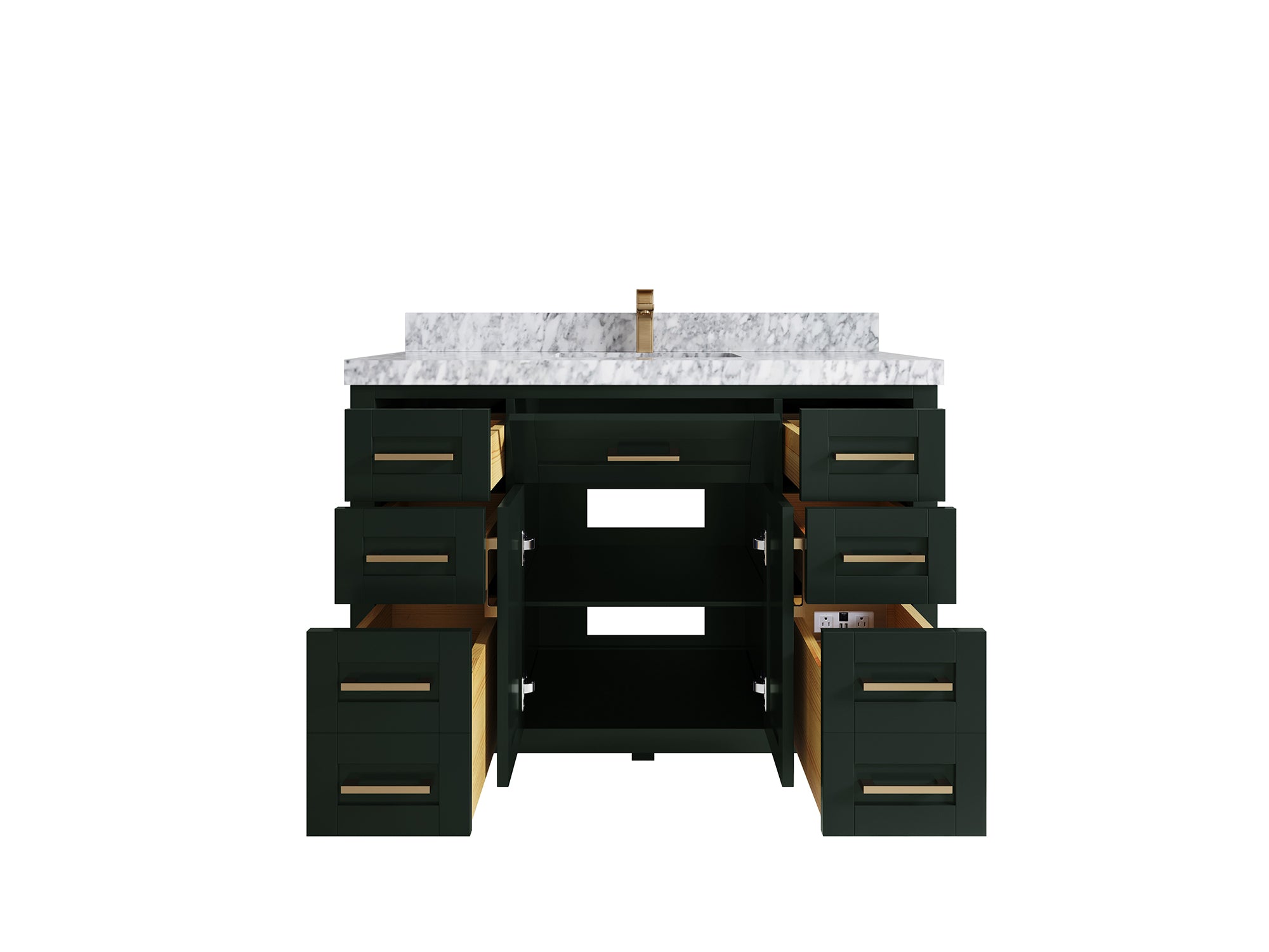 Cambridge 48 in. W x 22 in. D Single Sink Bathroom Vanity - Willow Bath and Vanity